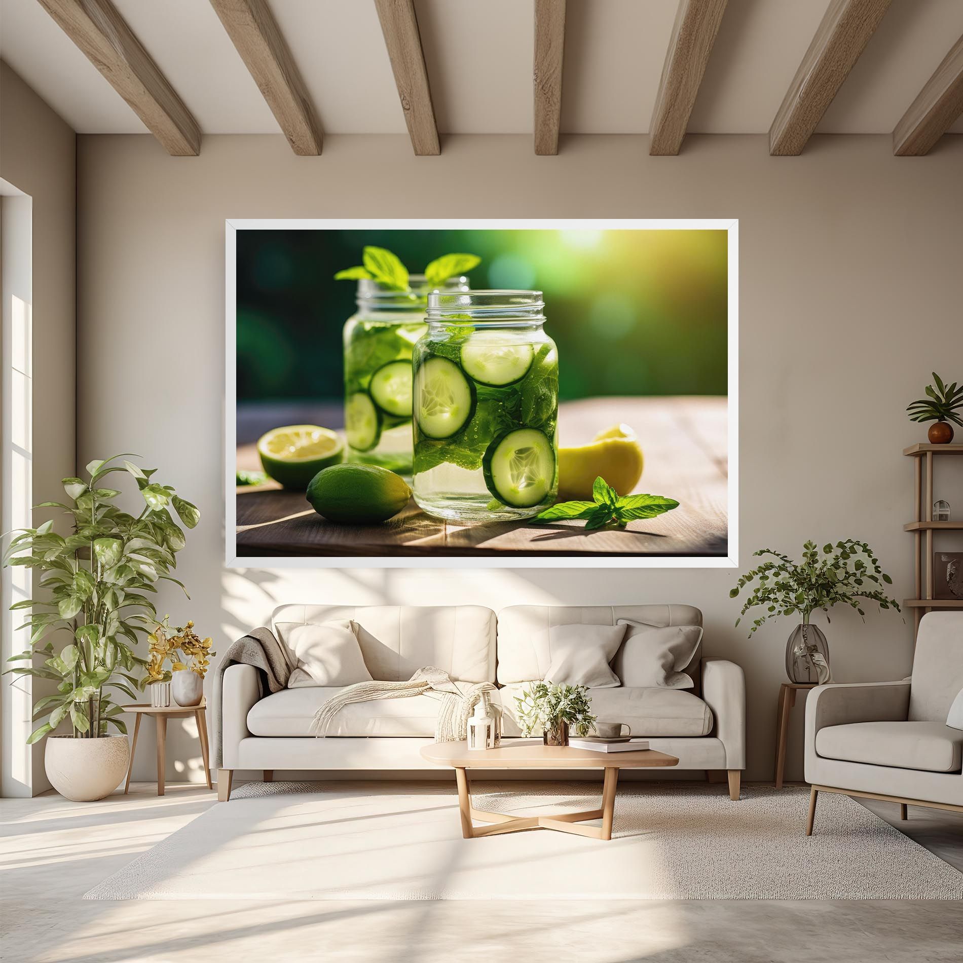Cold Drink Cucumber mockup 6