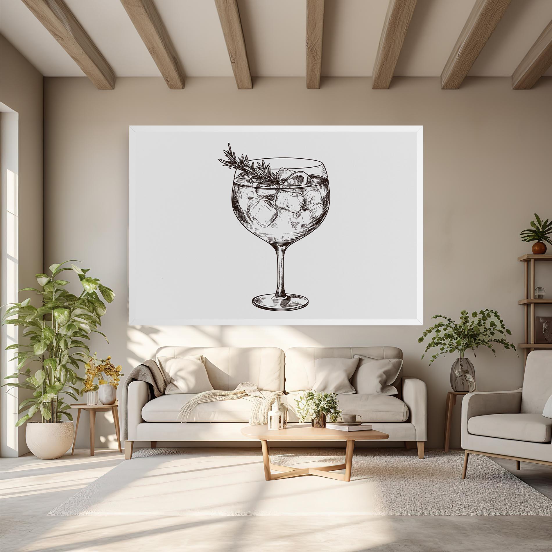 Tablou Canvas Gintonic mockup 6