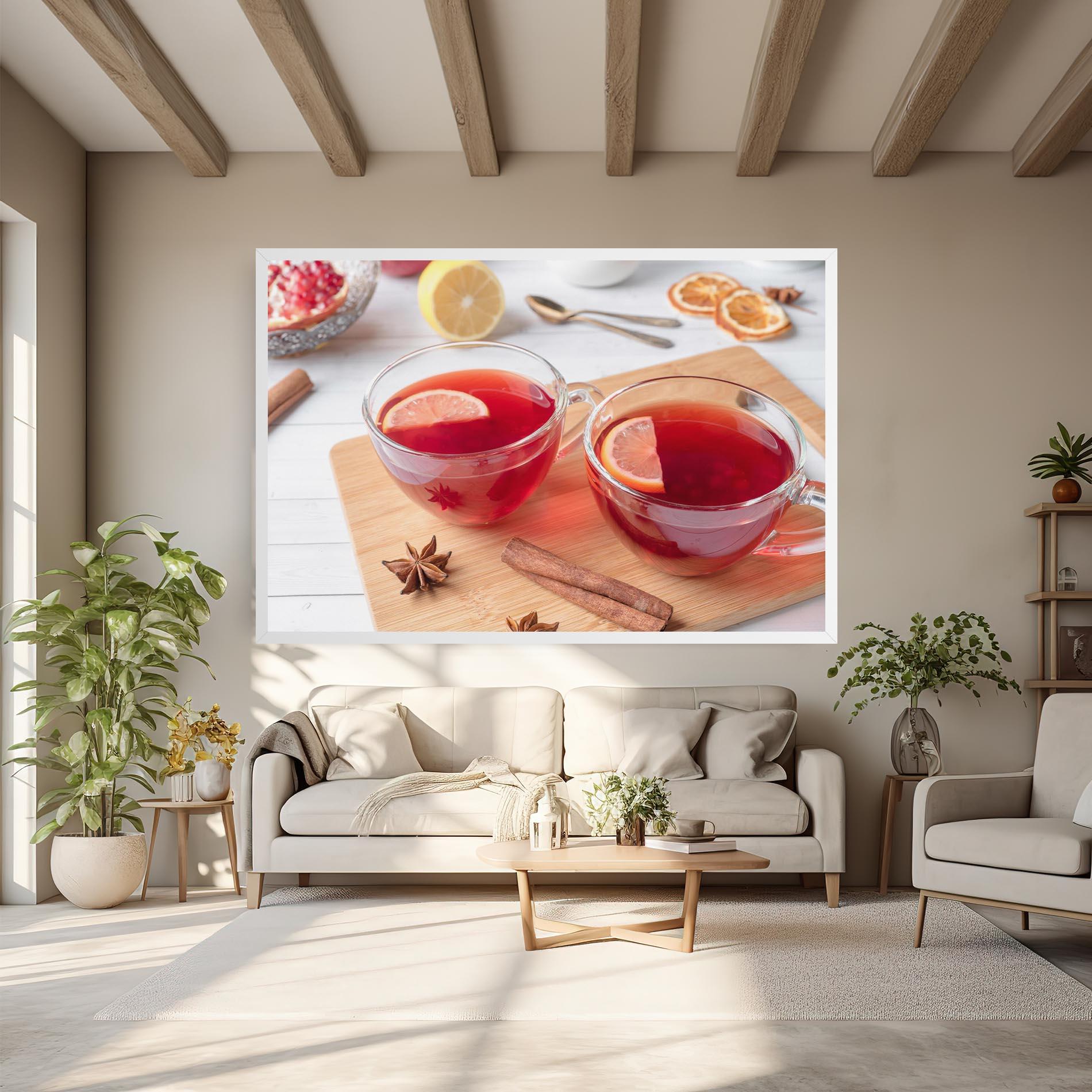 Tablou Canvas Pomegranate Lemon mockup 6