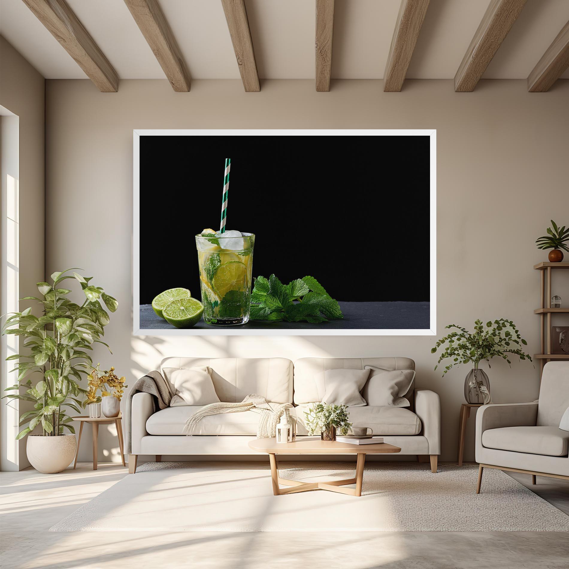 Tablou Canvas Refreshing Drink mockup 6