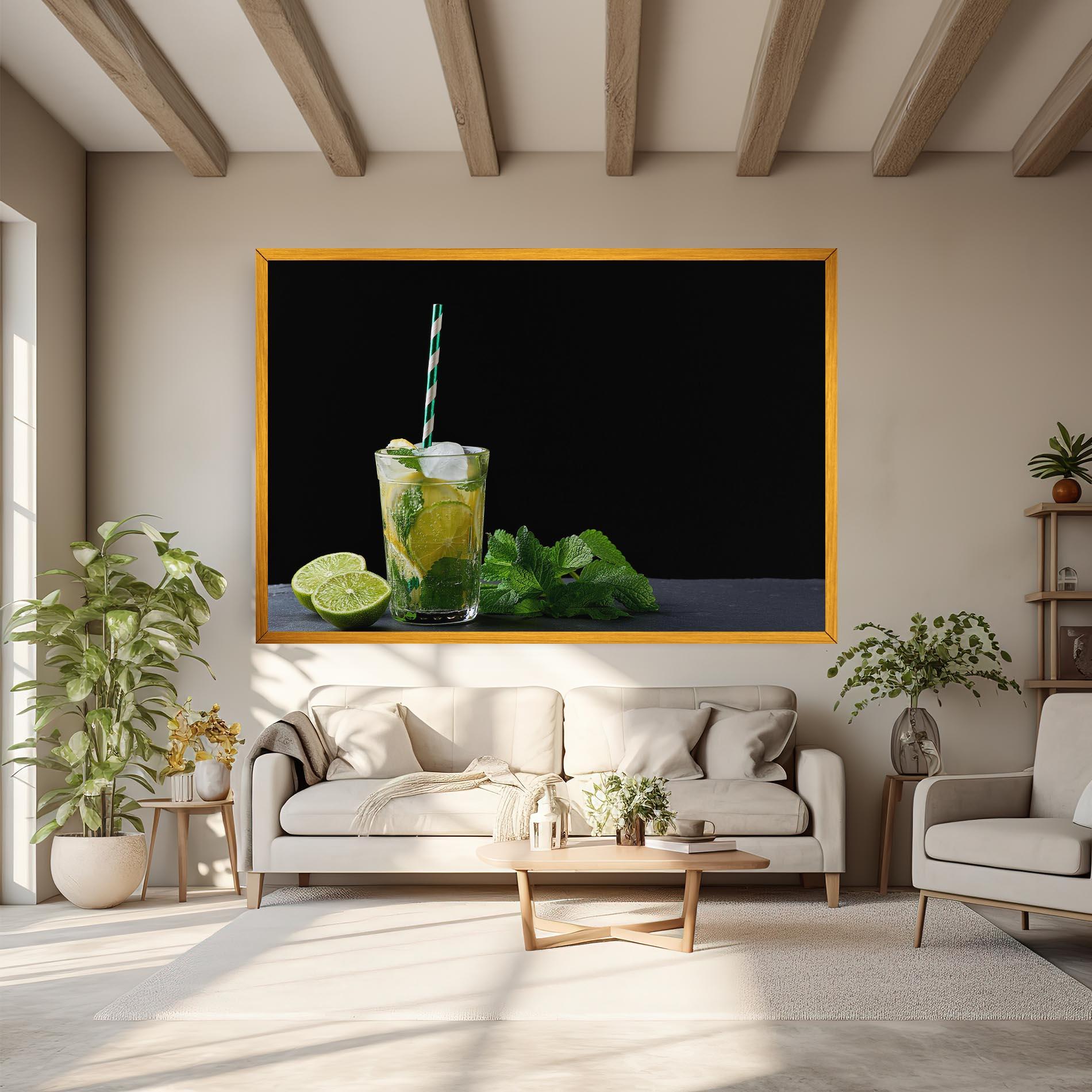 Tablou Canvas Refreshing Drink mockup 6