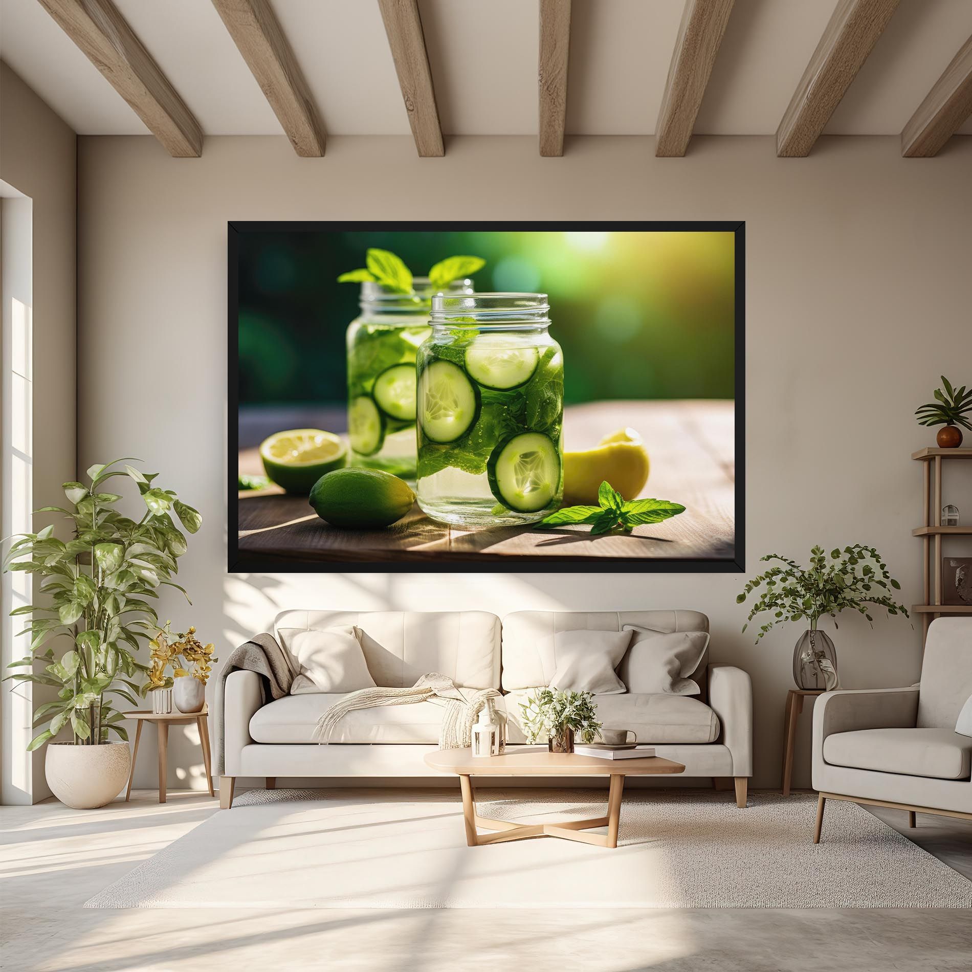 Cold Drink Cucumber mockup 6