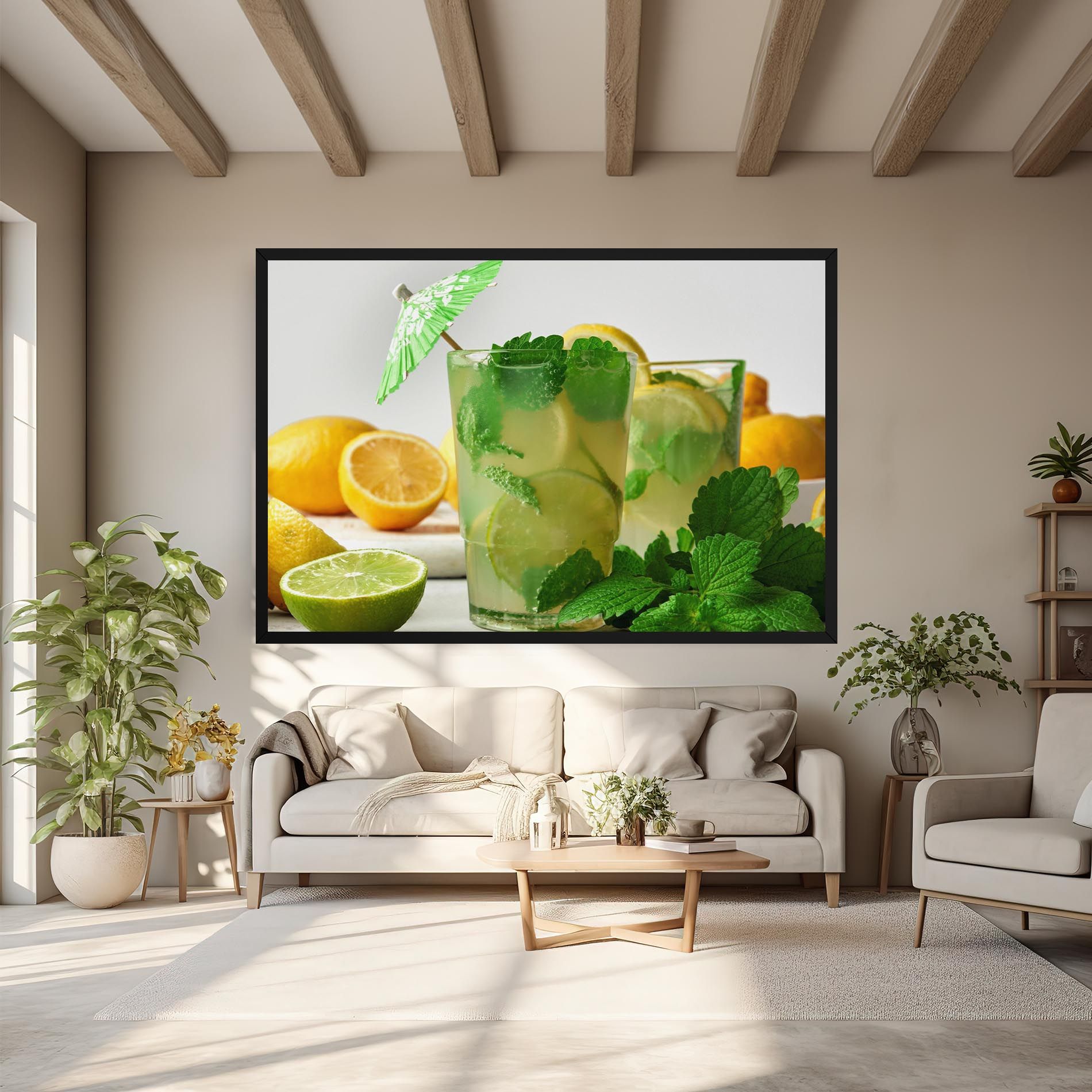 Mint Leaves Lemonade mockup 6