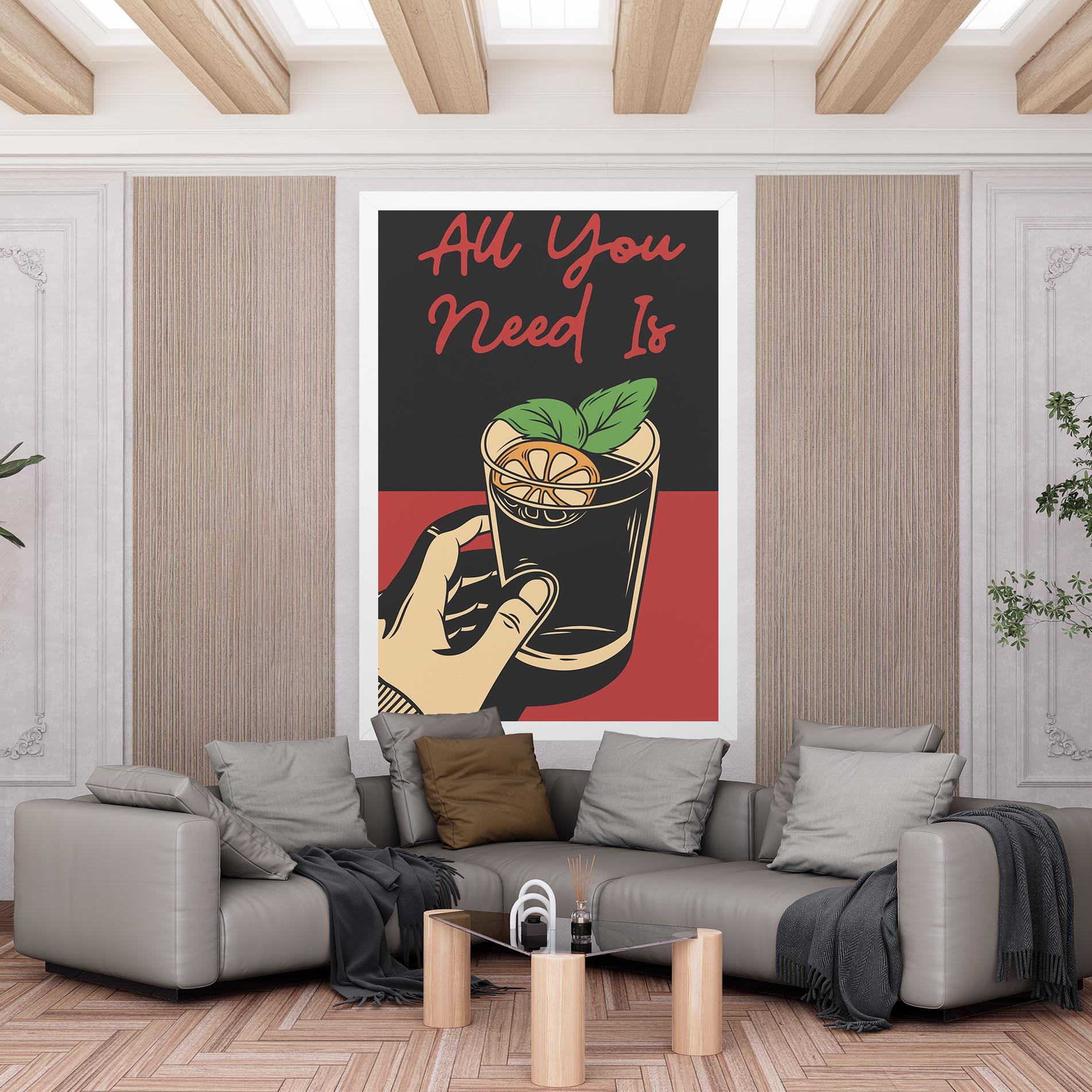 Tablou Canvas All U Need mockup 6