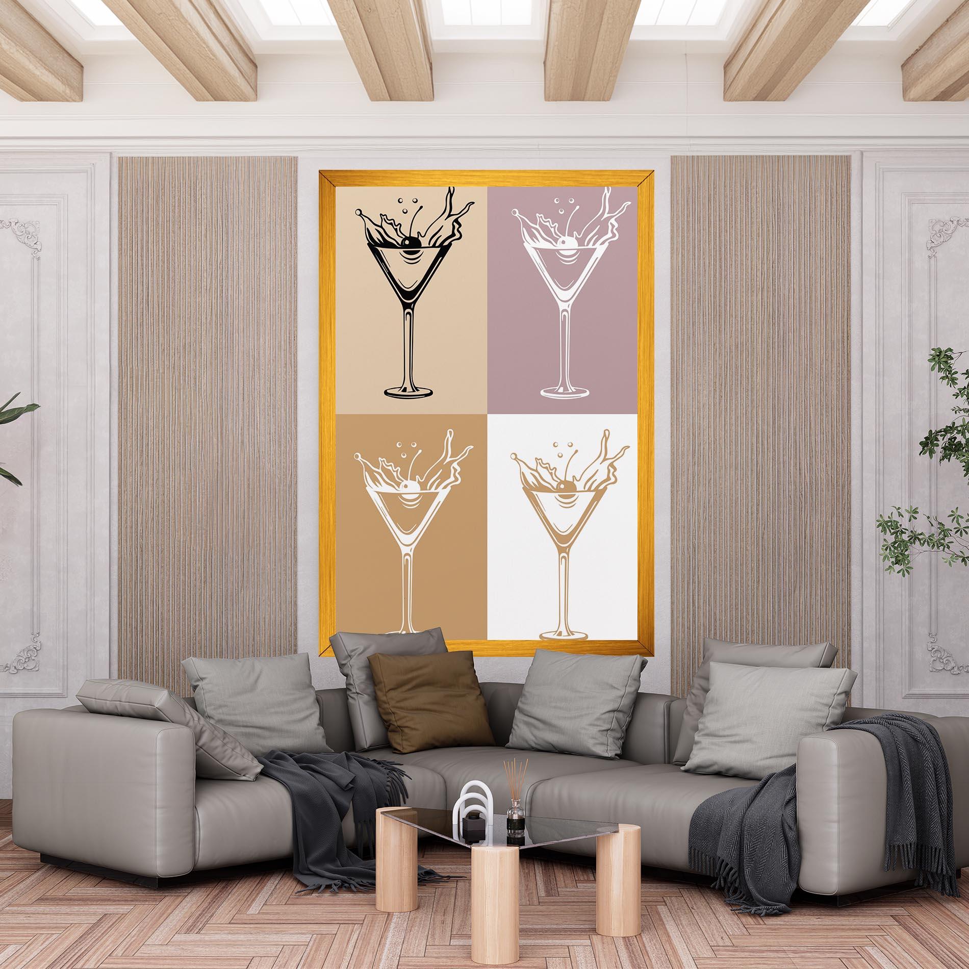 Tablou Canvas Drinks Mix mockup 6