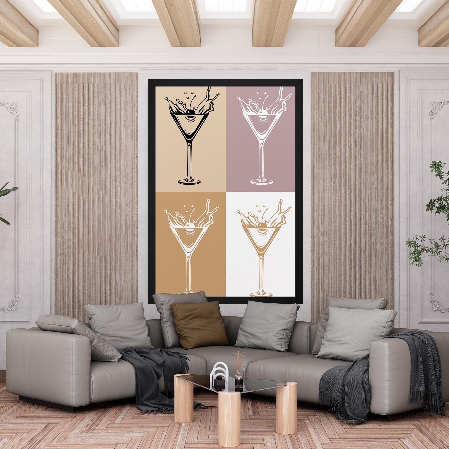 Tablou Canvas Drinks Mix mockup 6