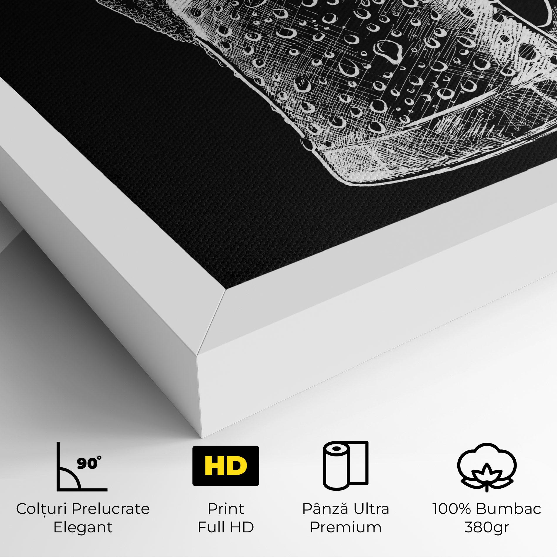 Tablou Canvas Beer Woman mockup 4