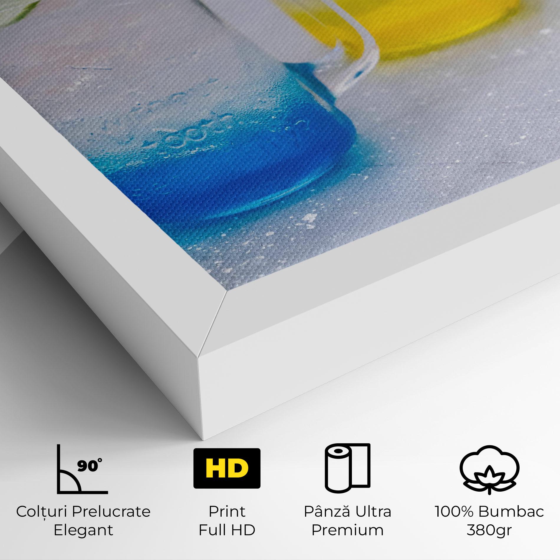 Tablou Canvas Colorful Italian Soda mockup 4