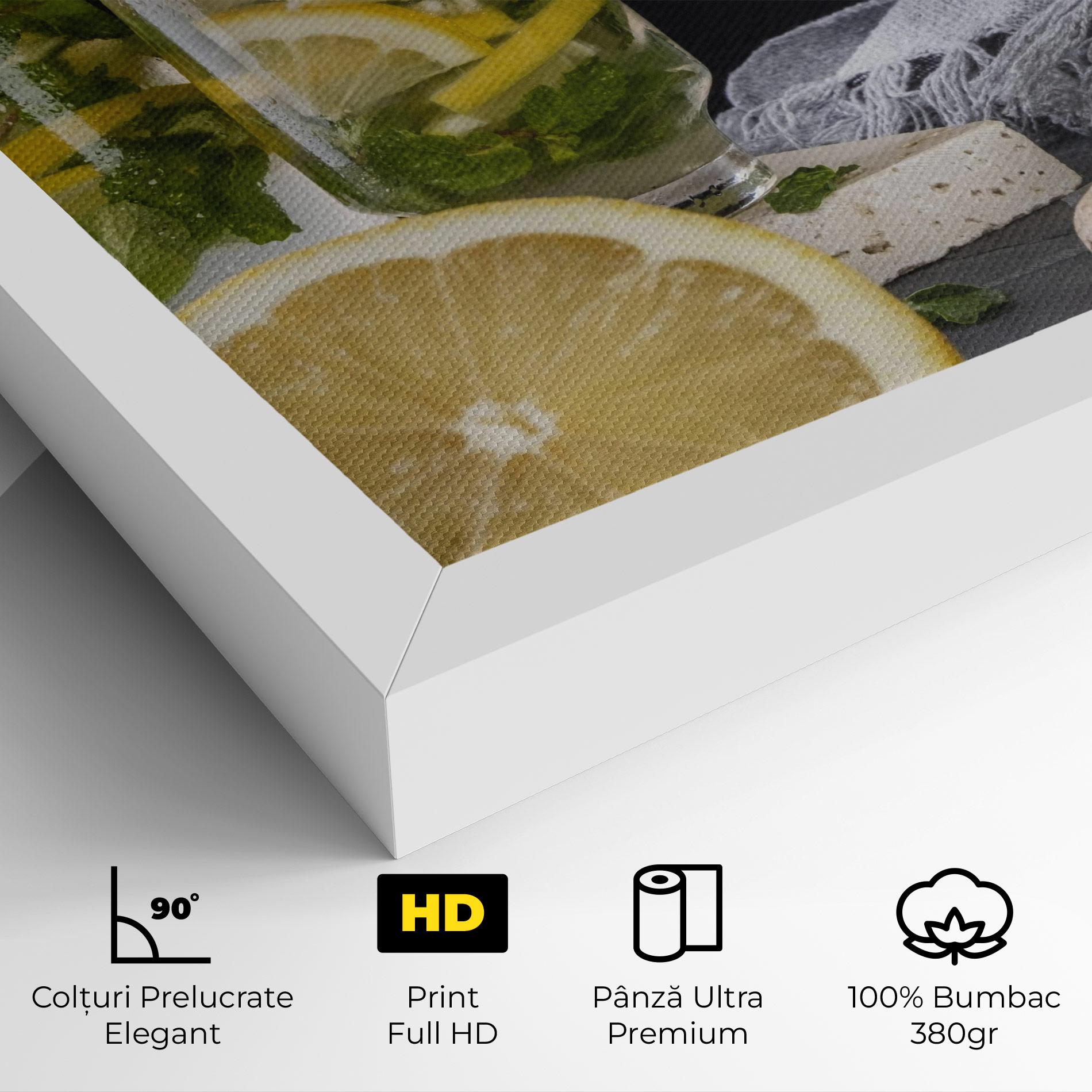 Tablou Canvas Ginger Lemonade mockup 4