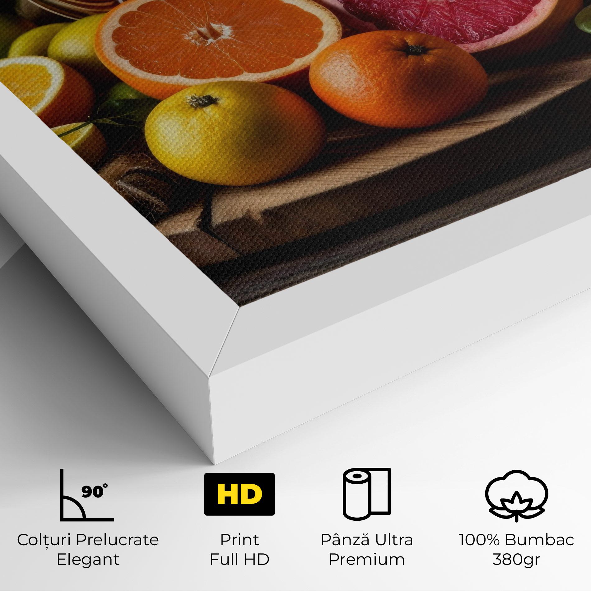 Tablou Canvas Glass Of Orange Juice mockup 4
