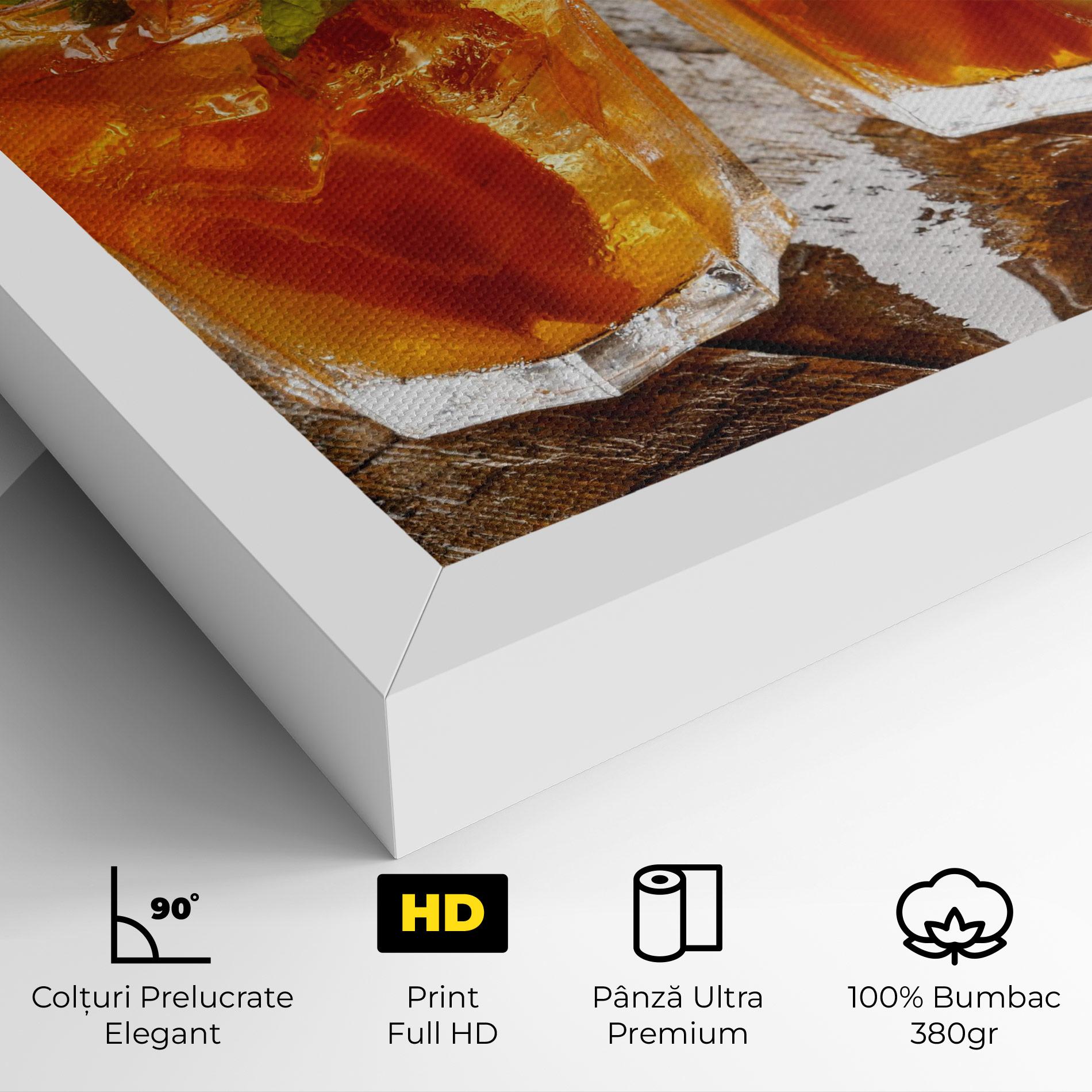 Tablou Canvas Orange Lemonade mockup 4