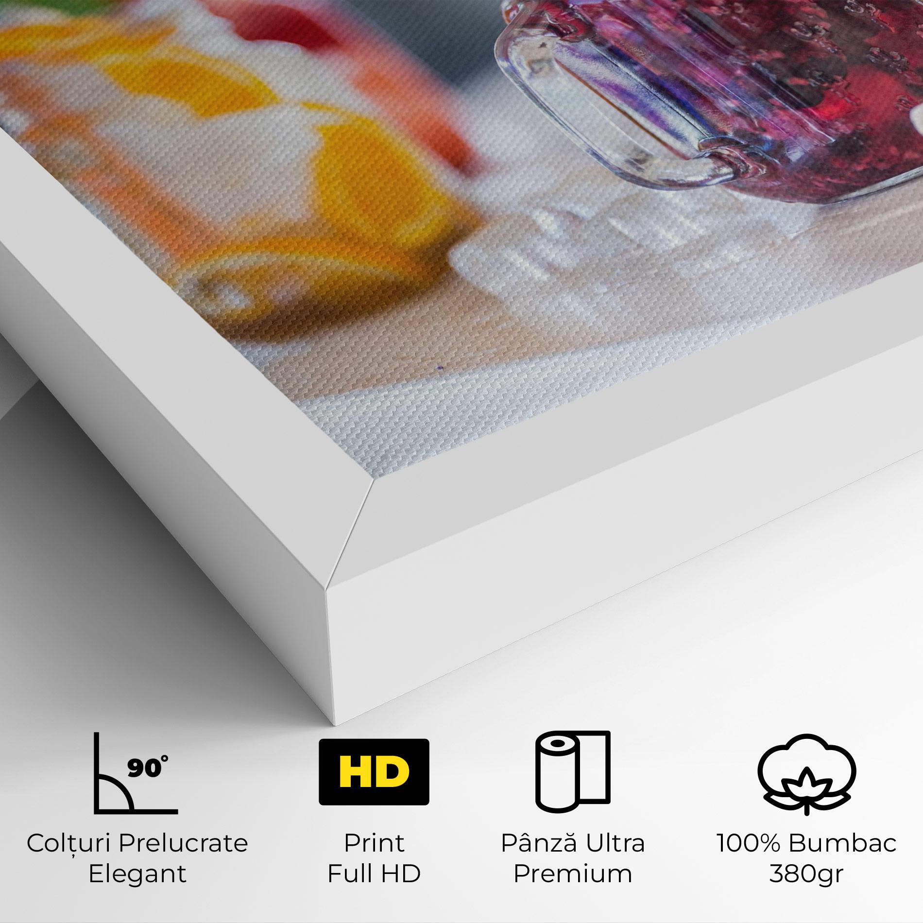 Tablou Canvas Orange Lime Lemonades mockup 4