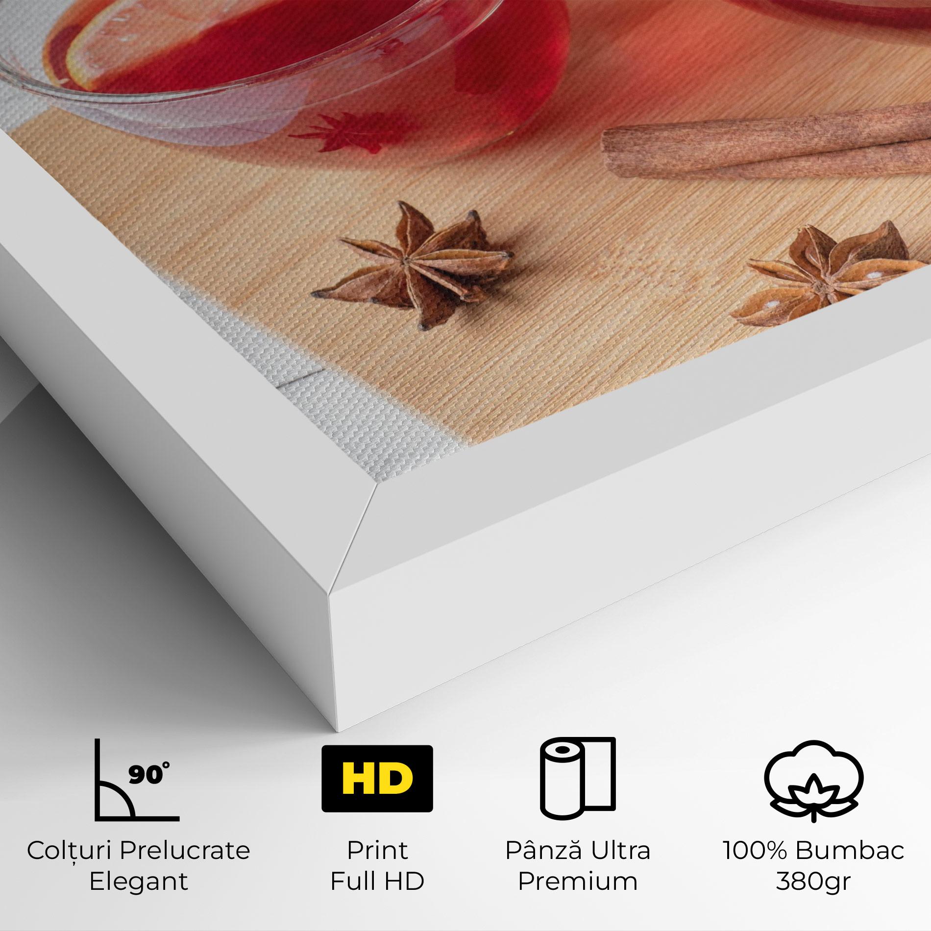 Tablou Canvas Pomegranate Lemon mockup 4