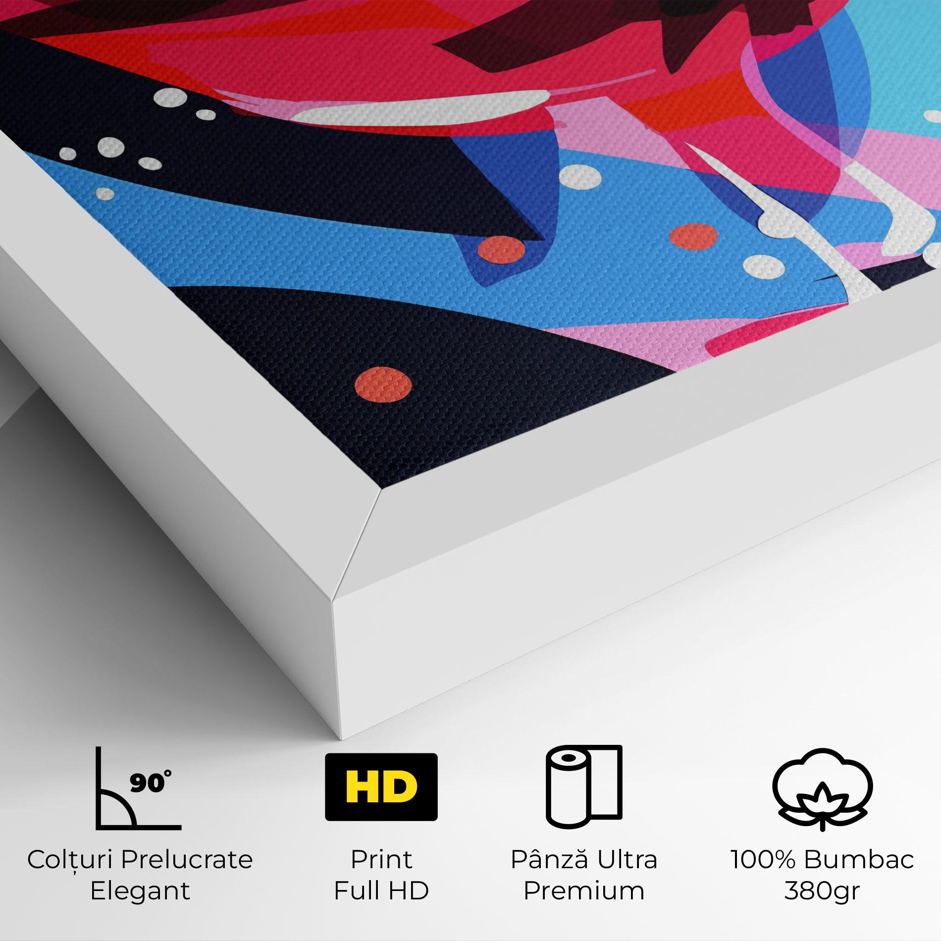 Tablou Canvas Red Cocktail Art mockup 4