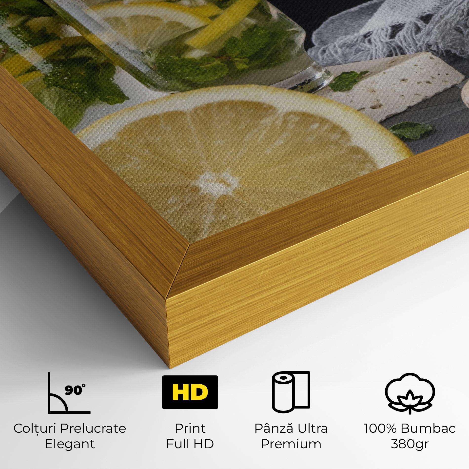 Tablou Canvas Ginger Lemonade mockup 4
