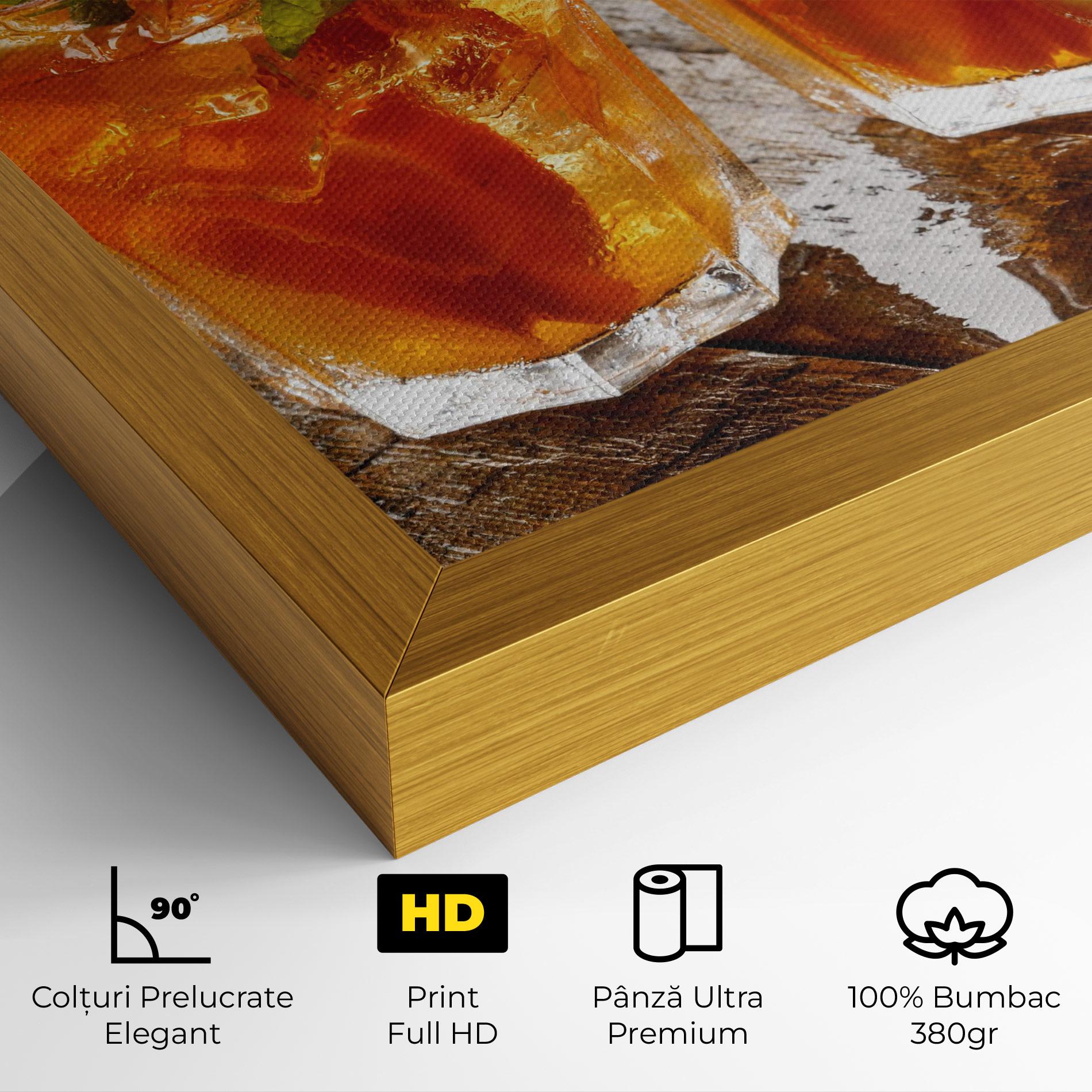 Tablou Canvas Orange Lemonade mockup 4