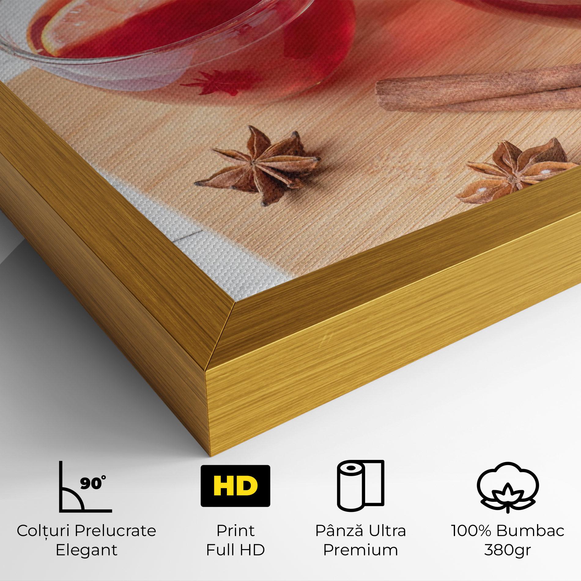 Tablou Canvas Pomegranate Lemon mockup 4