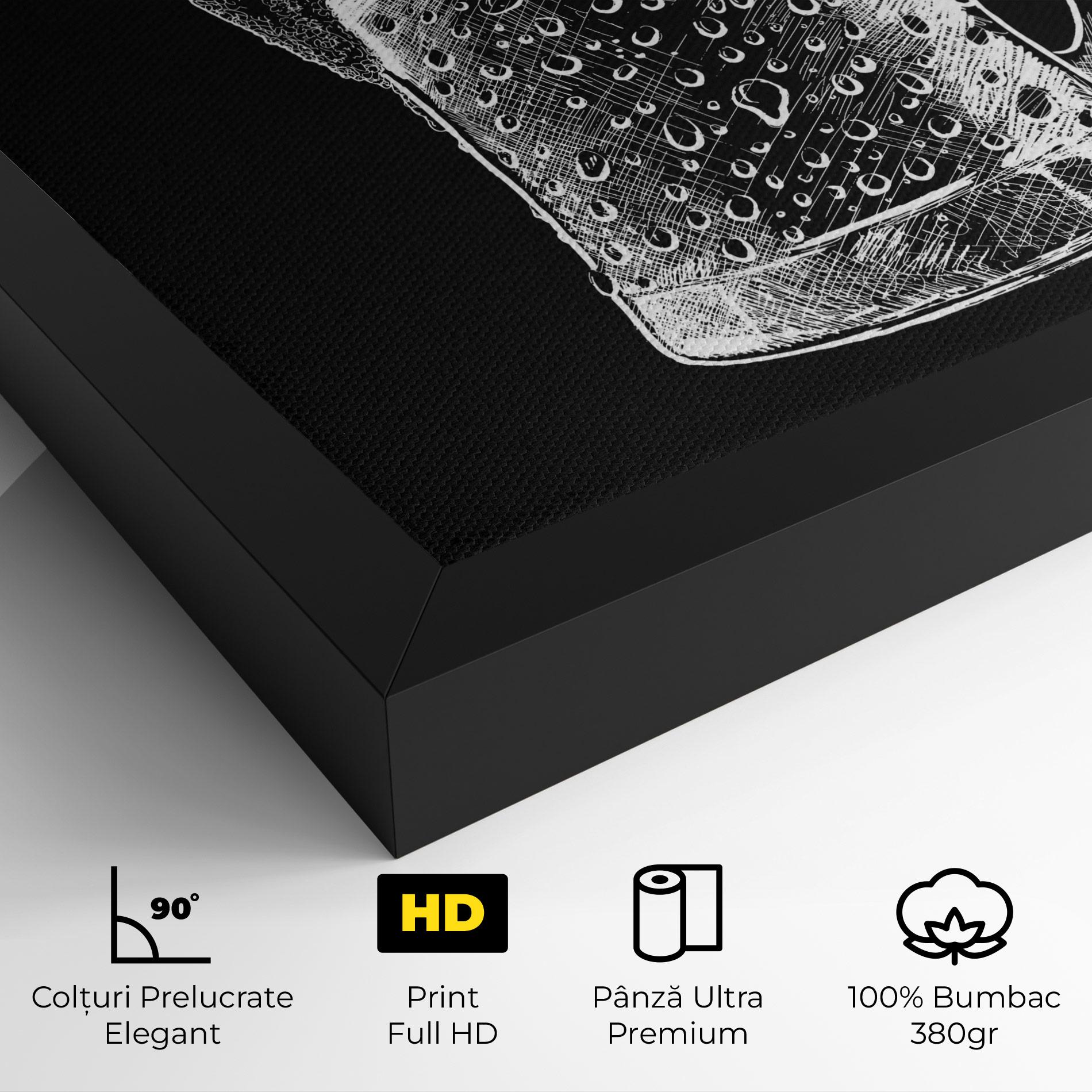 Tablou Canvas Beer Woman mockup 4