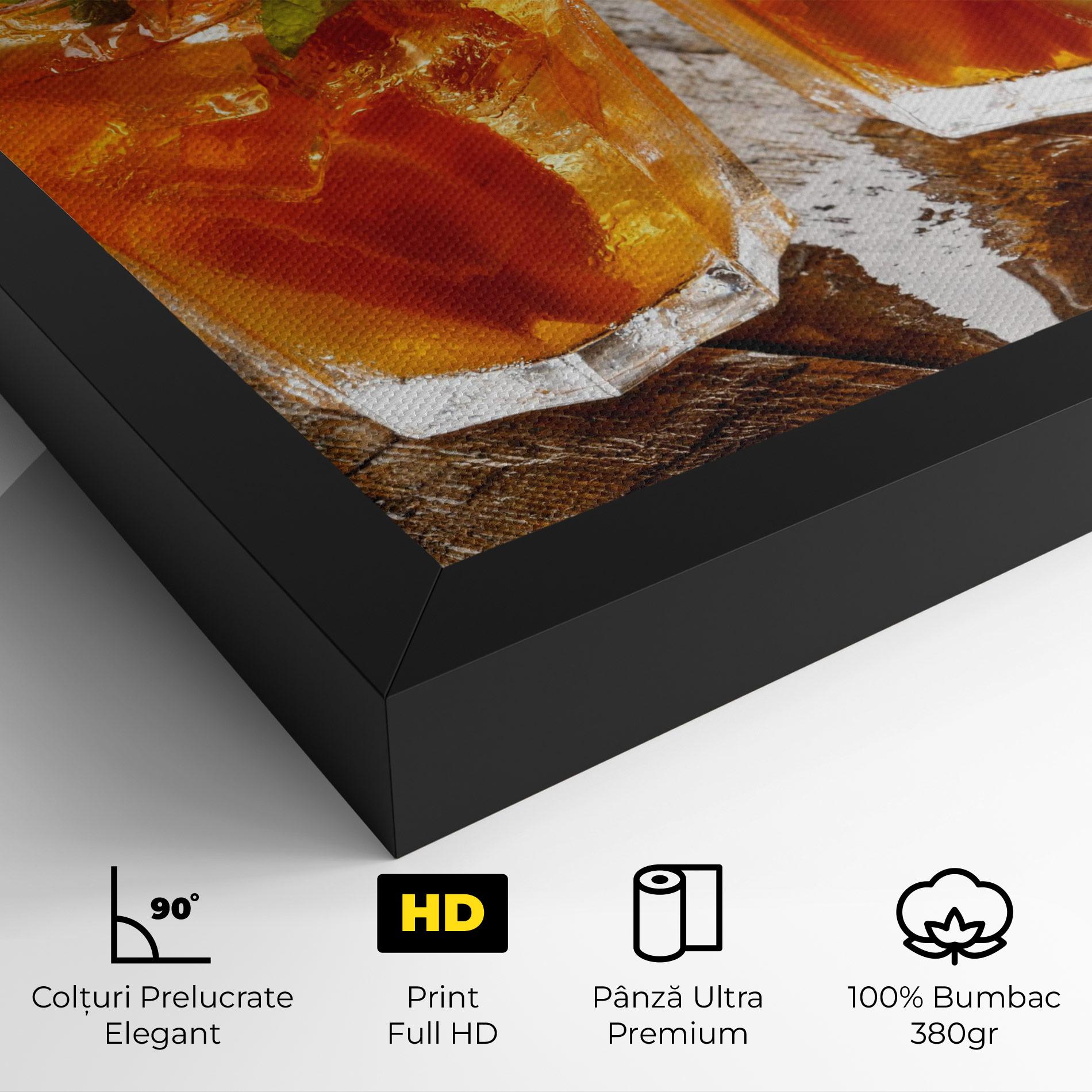 Tablou Canvas Orange Lemonade mockup 4