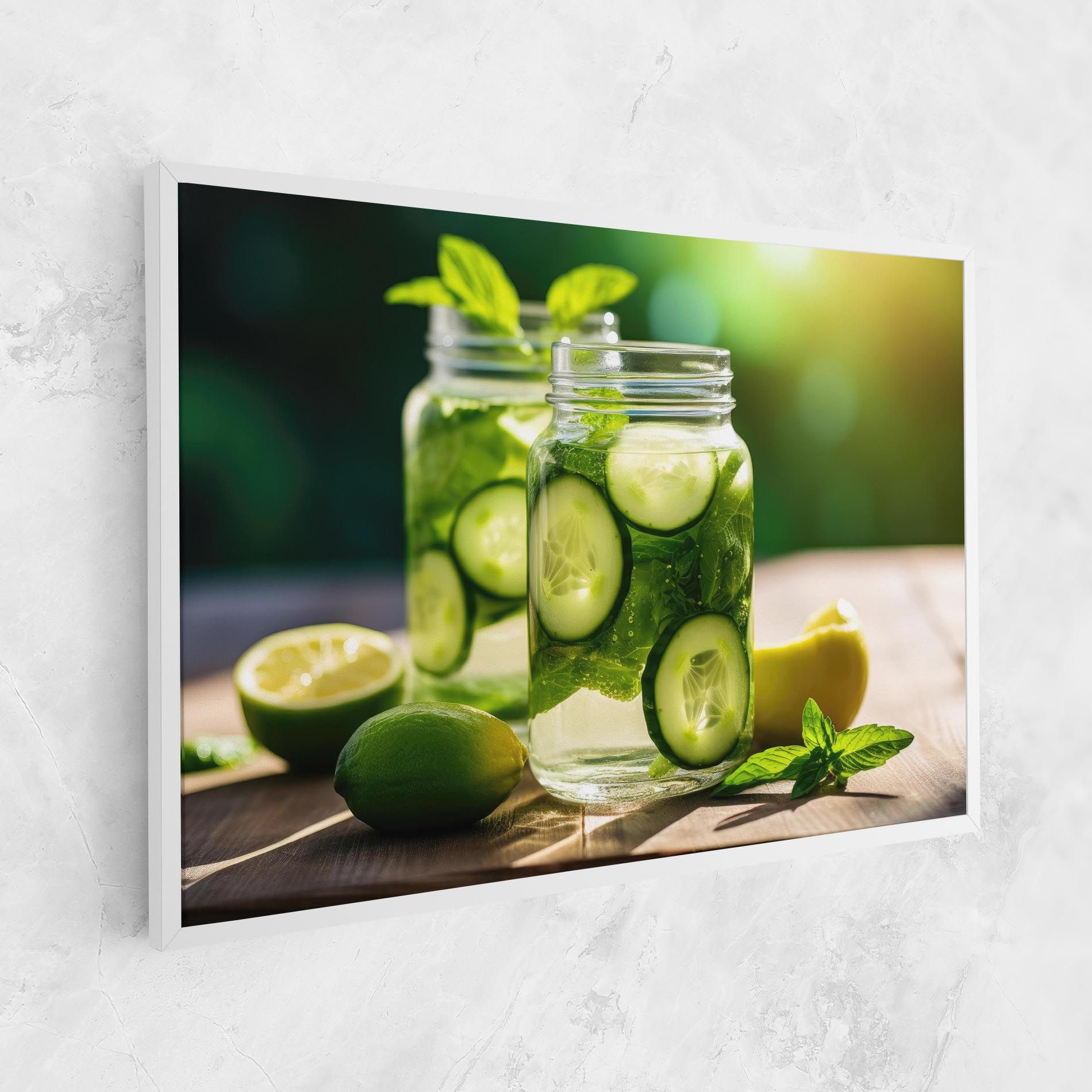 Cold Drink Cucumber mockup 1