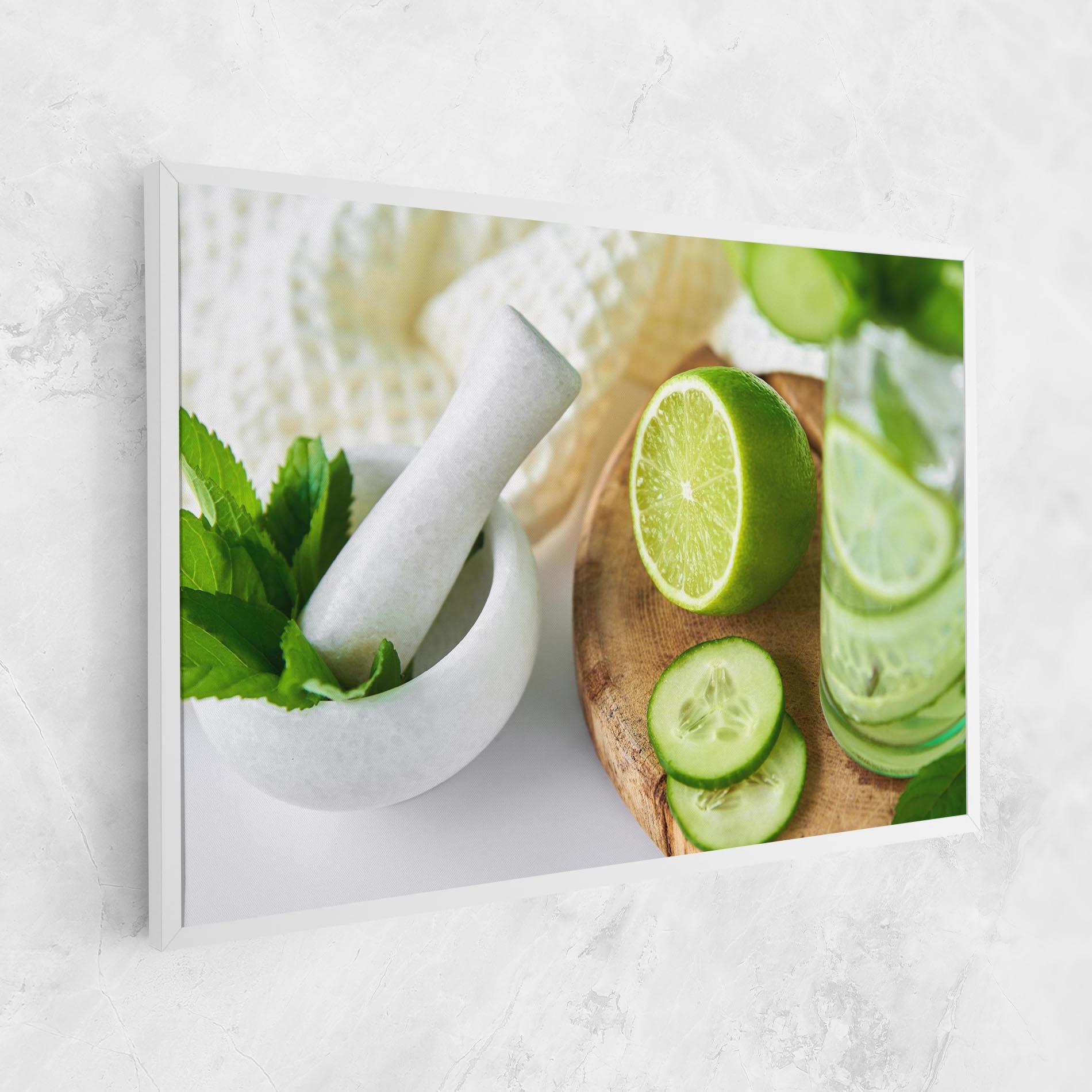 Tablou Canvas Detox Drink Lemonade mockup 1