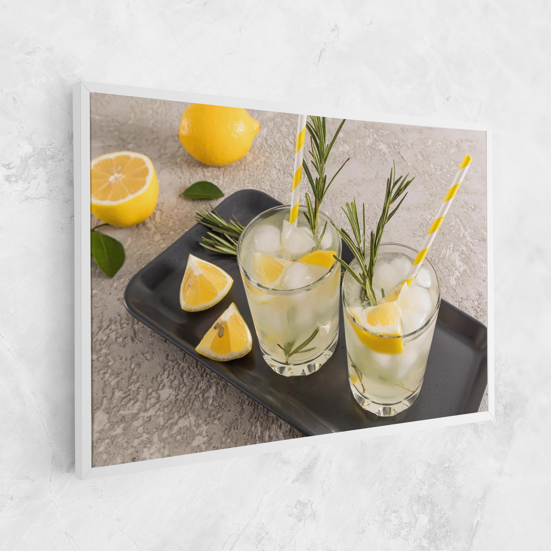 Tablou Canvas Fruit Vitamin Water mockup 1