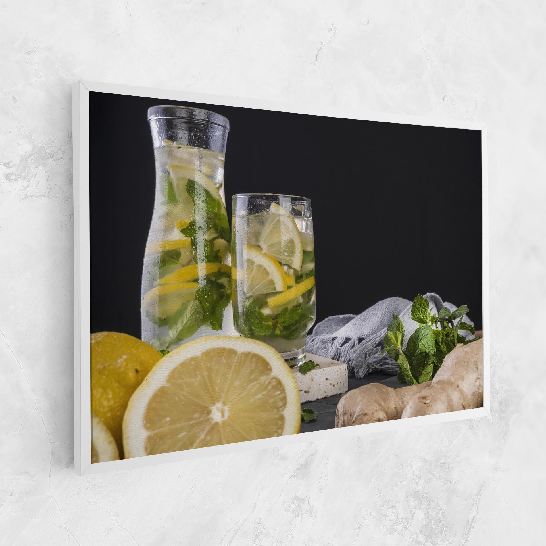Tablou Canvas Ginger Lemonade mockup 1