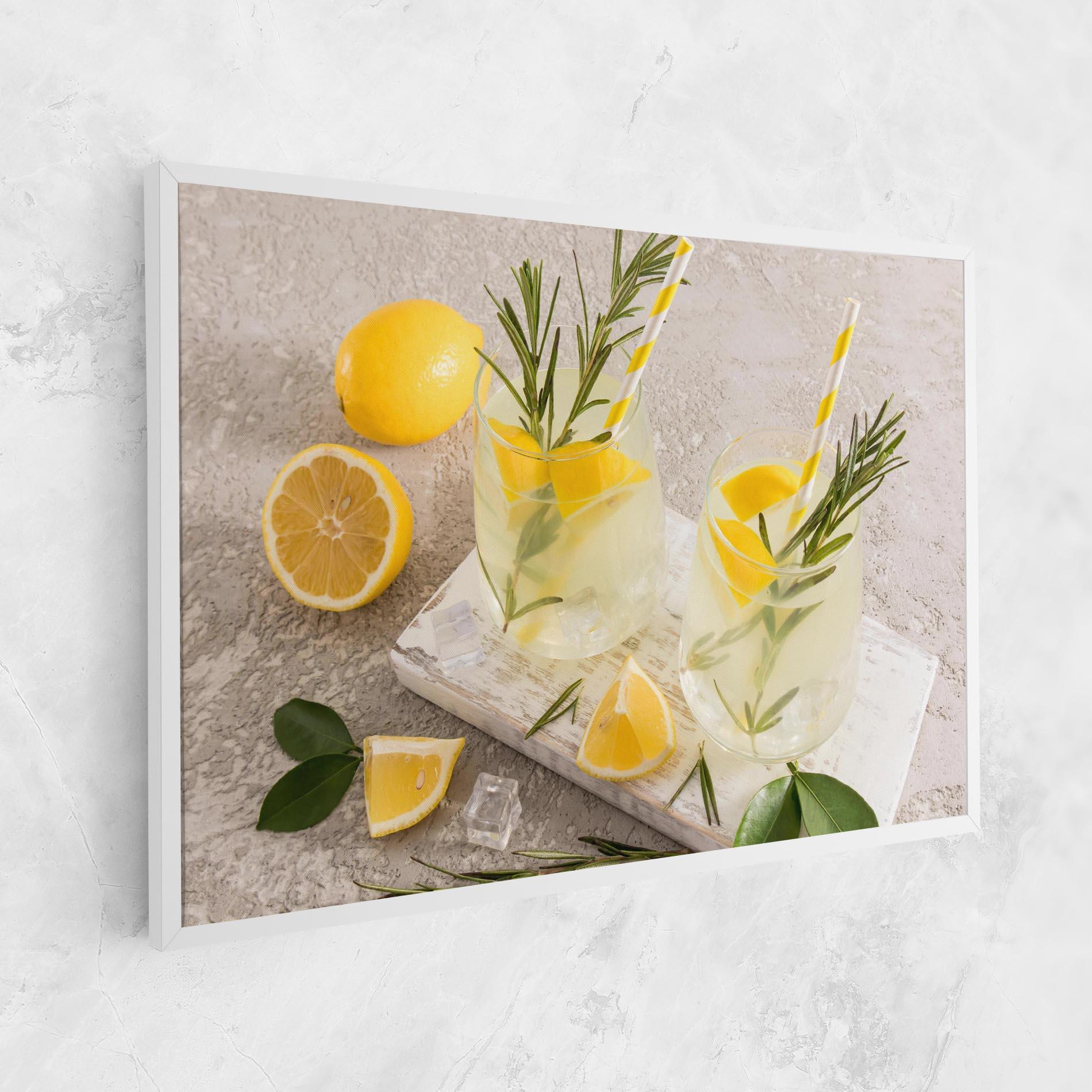 Tablou Canvas Homemade Rosemary Drink mockup 1