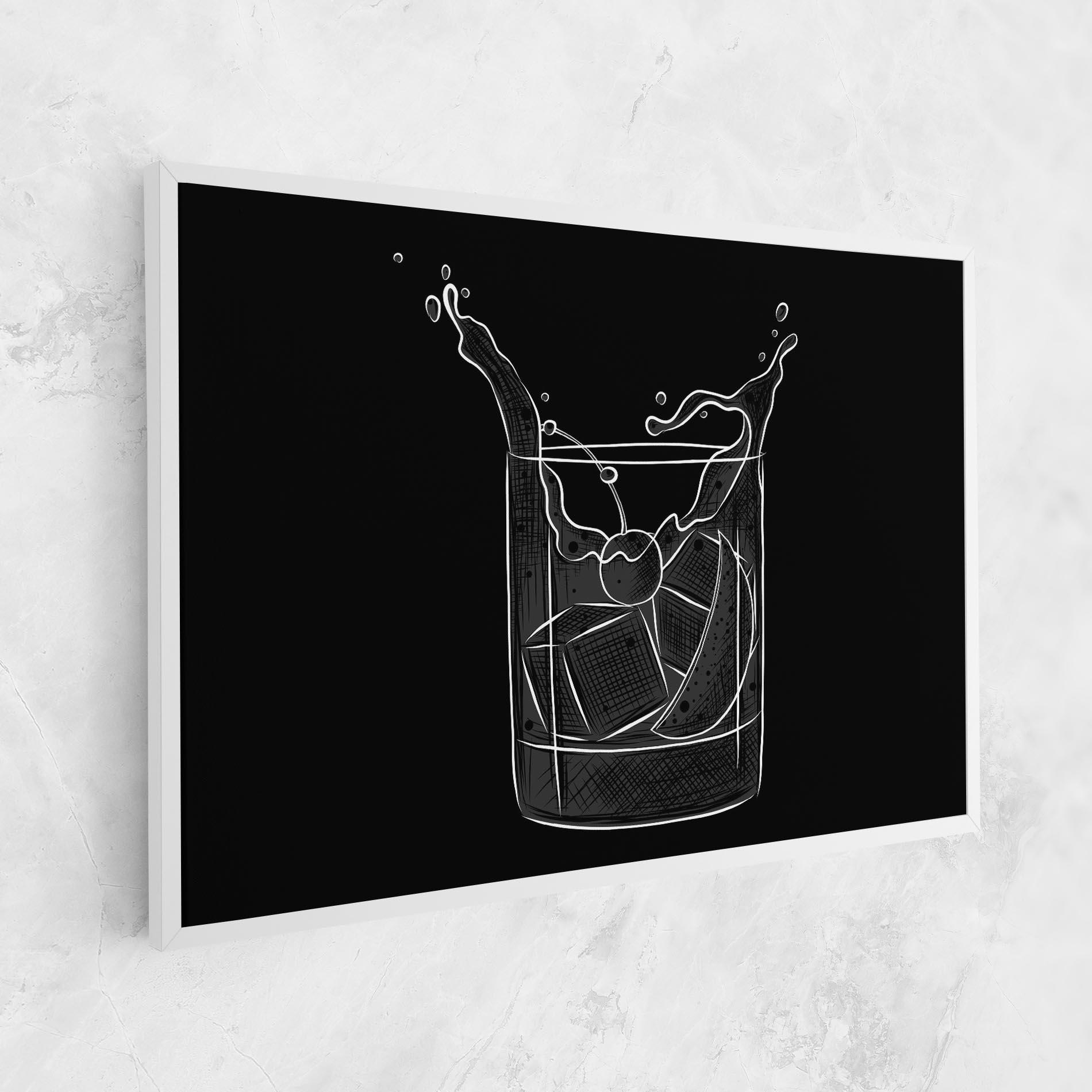 Tablou Canvas Lime Drink mockup 1