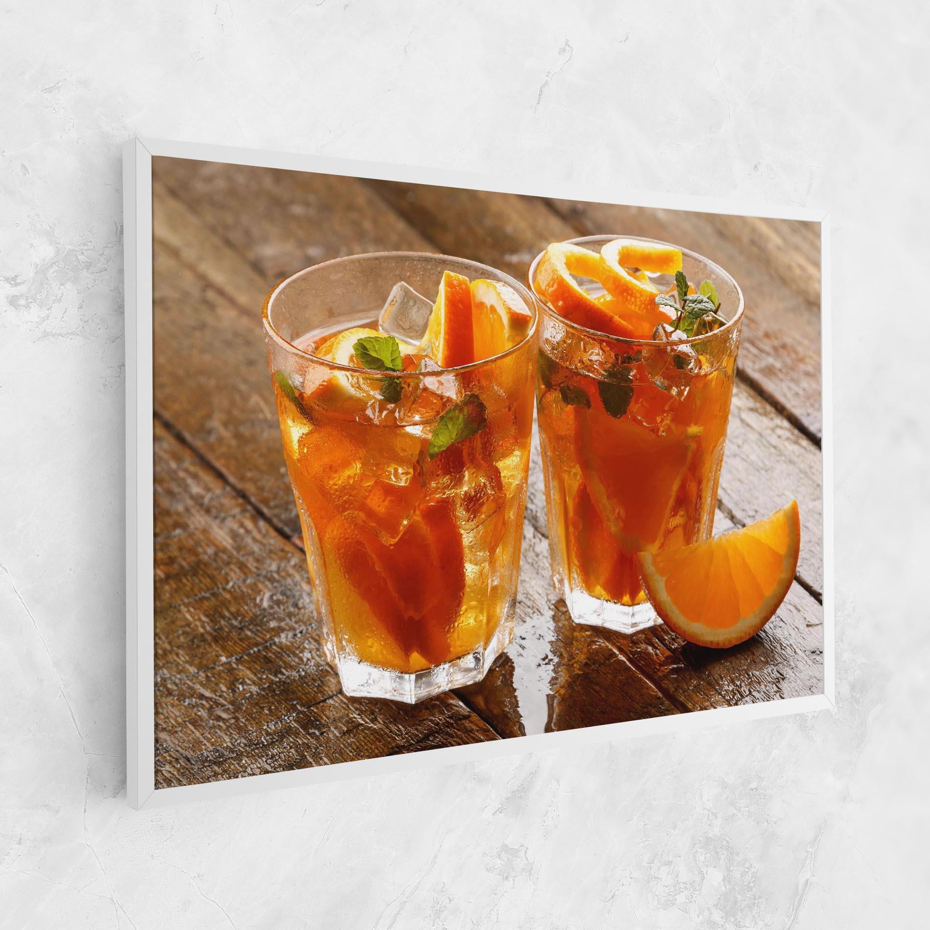 Tablou Canvas Orange Lemonade mockup 1