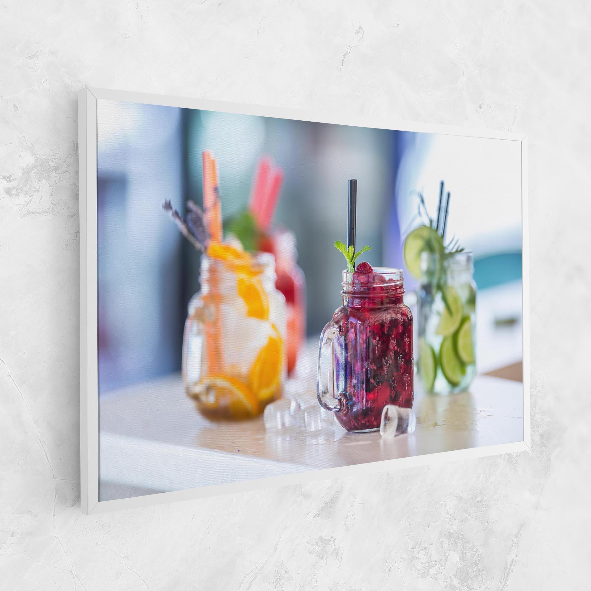 Tablou Canvas Orange Lime Lemonades mockup 1