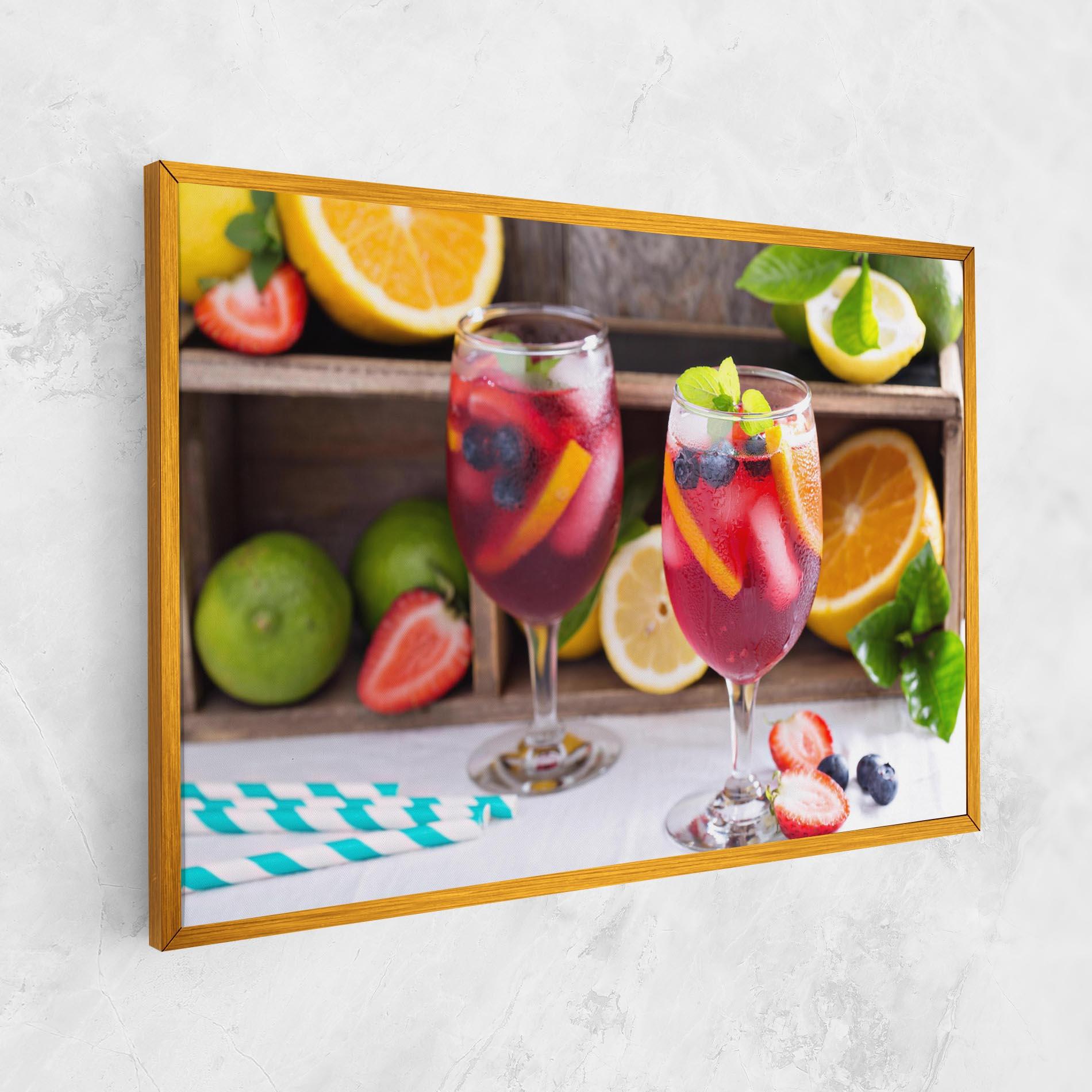 Tablou Canvas Colorful Summer Drink mockup 1