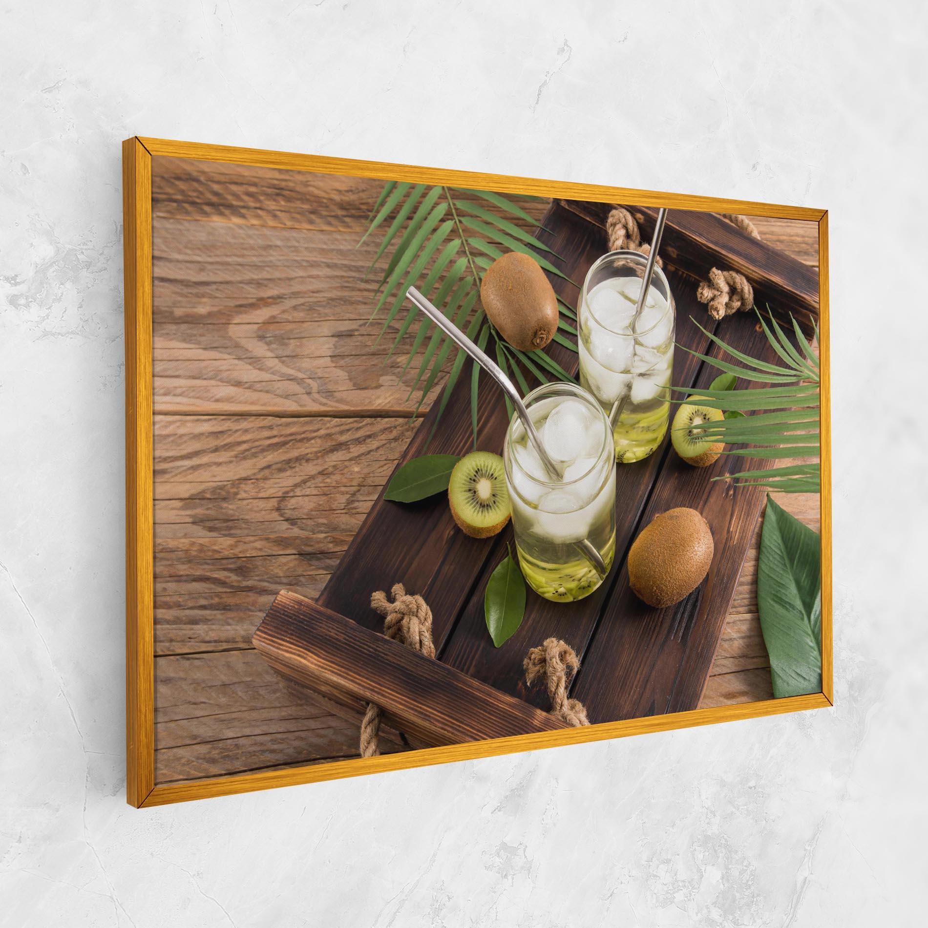 Tablou Canvas Kiwi Drinks mockup 1