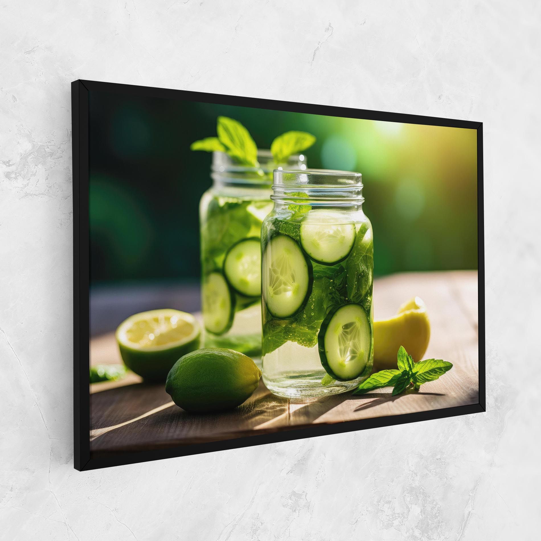 Cold Drink Cucumber mockup 1