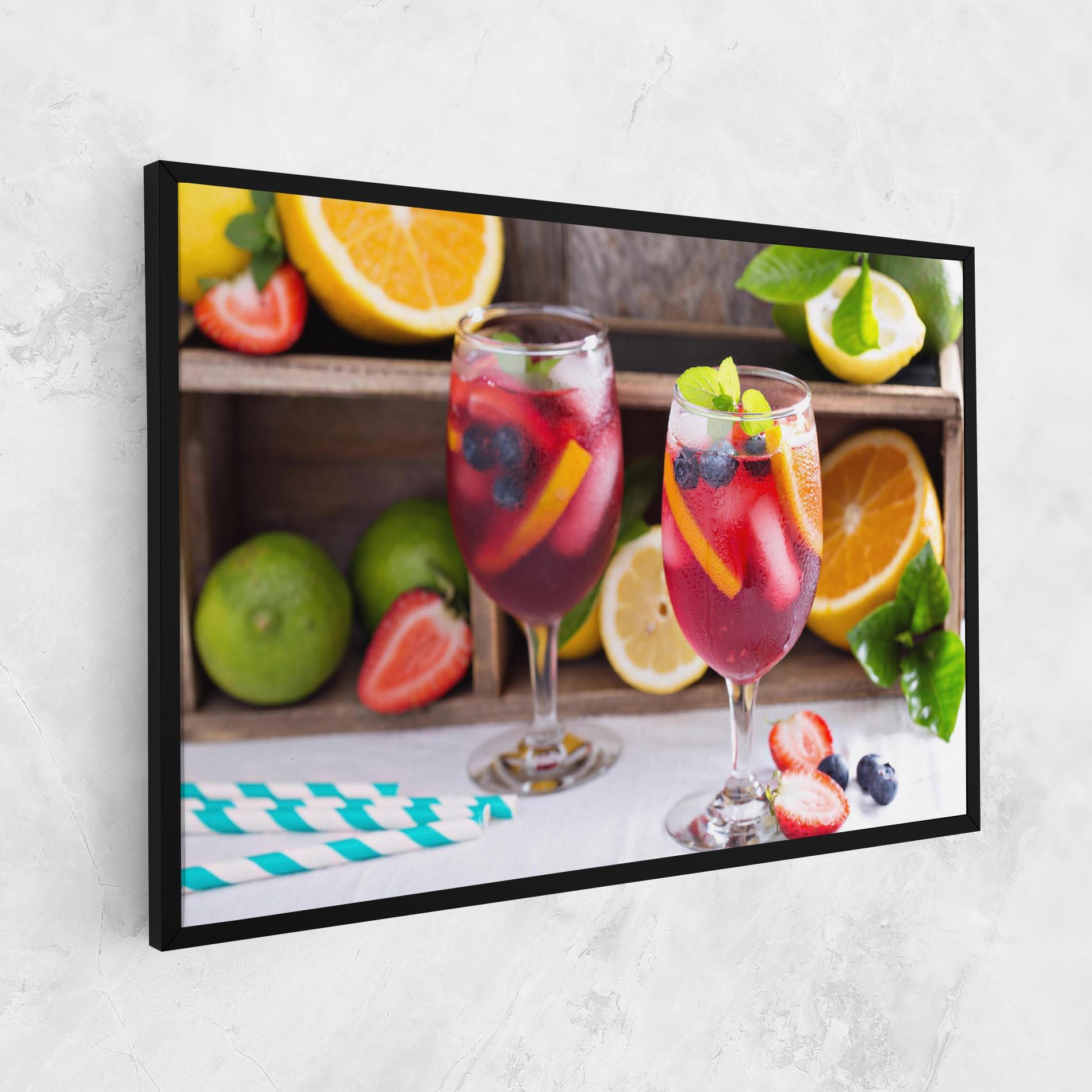 Tablou Canvas Colorful Summer Drink mockup 1