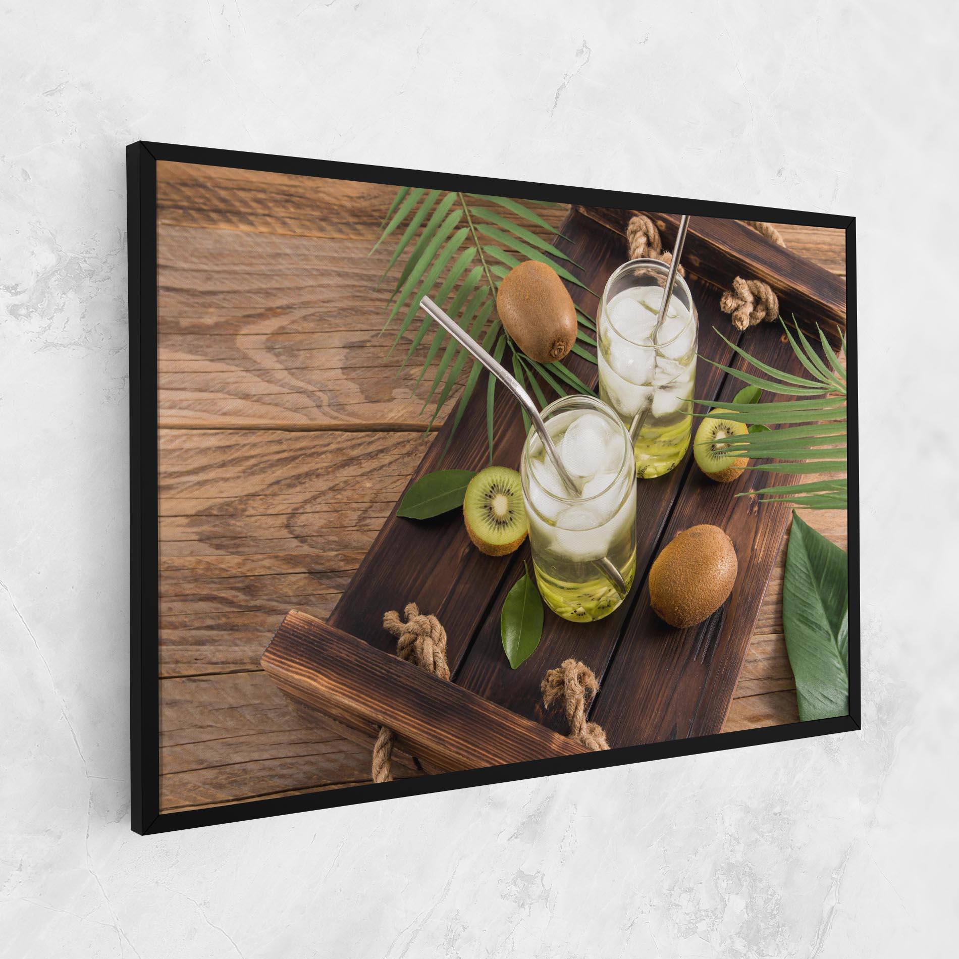 Tablou Canvas Kiwi Drinks mockup 1