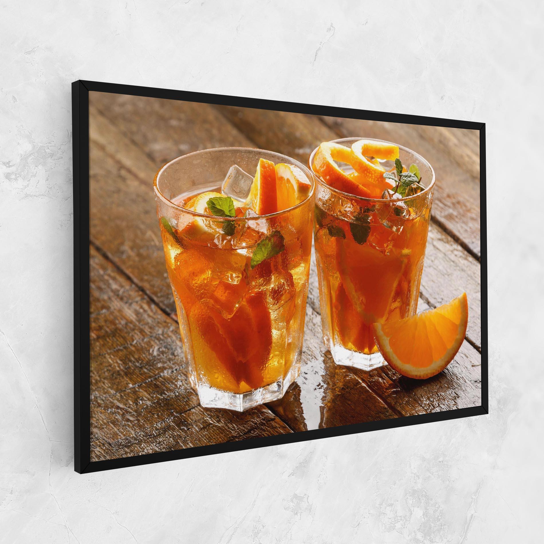 Tablou Canvas Orange Lemonade mockup 1