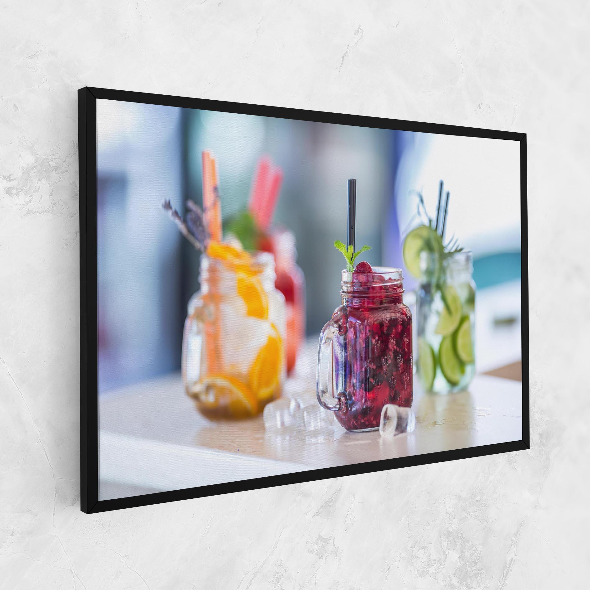 Tablou Canvas Orange Lime Lemonades mockup 1