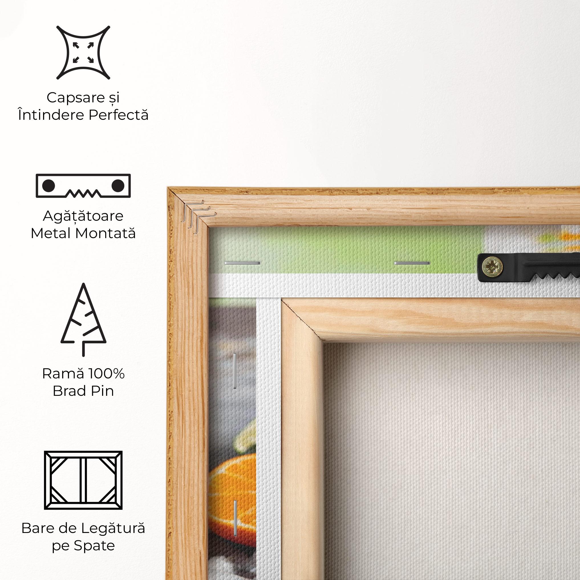 Tablou Canvas Citrus Fruit Lemonade mockup 5