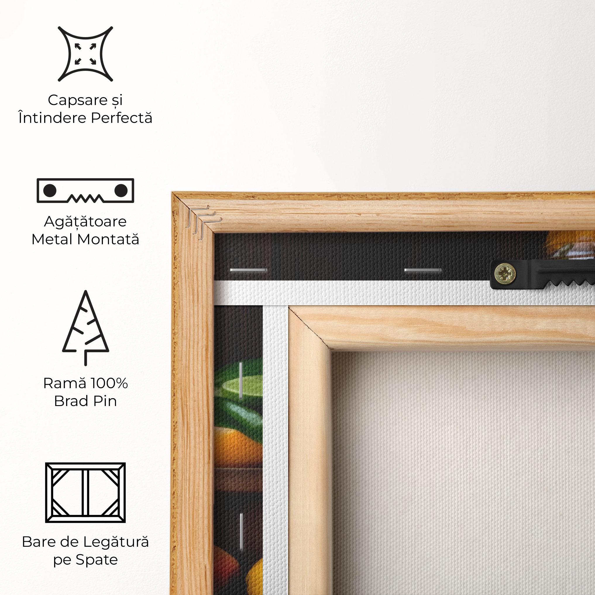 Tablou Canvas Glass Of Orange Juice mockup 5