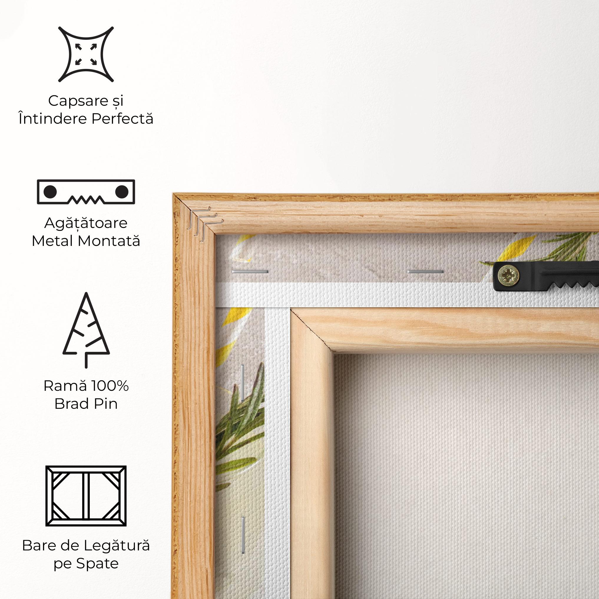 Tablou Canvas Homemade Rosemary Drink mockup 5