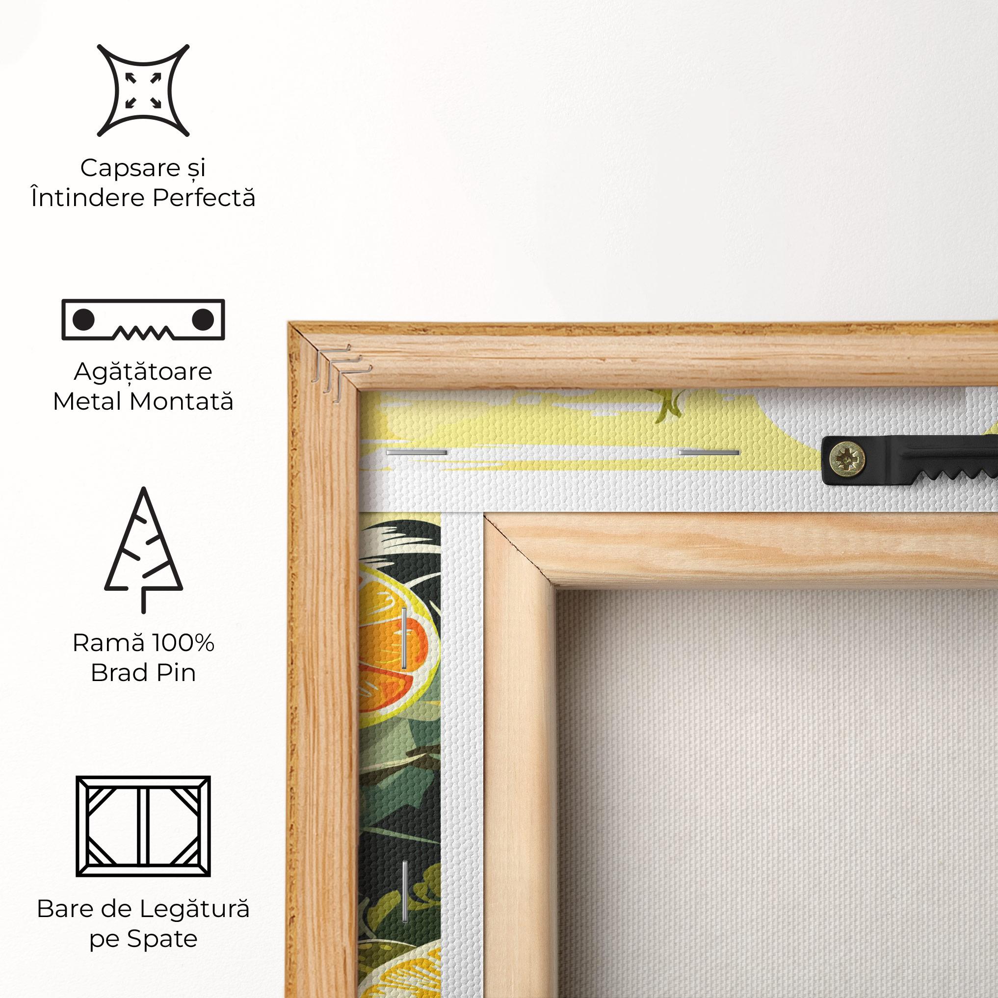 Tablou Canvas Orange Drink mockup 5