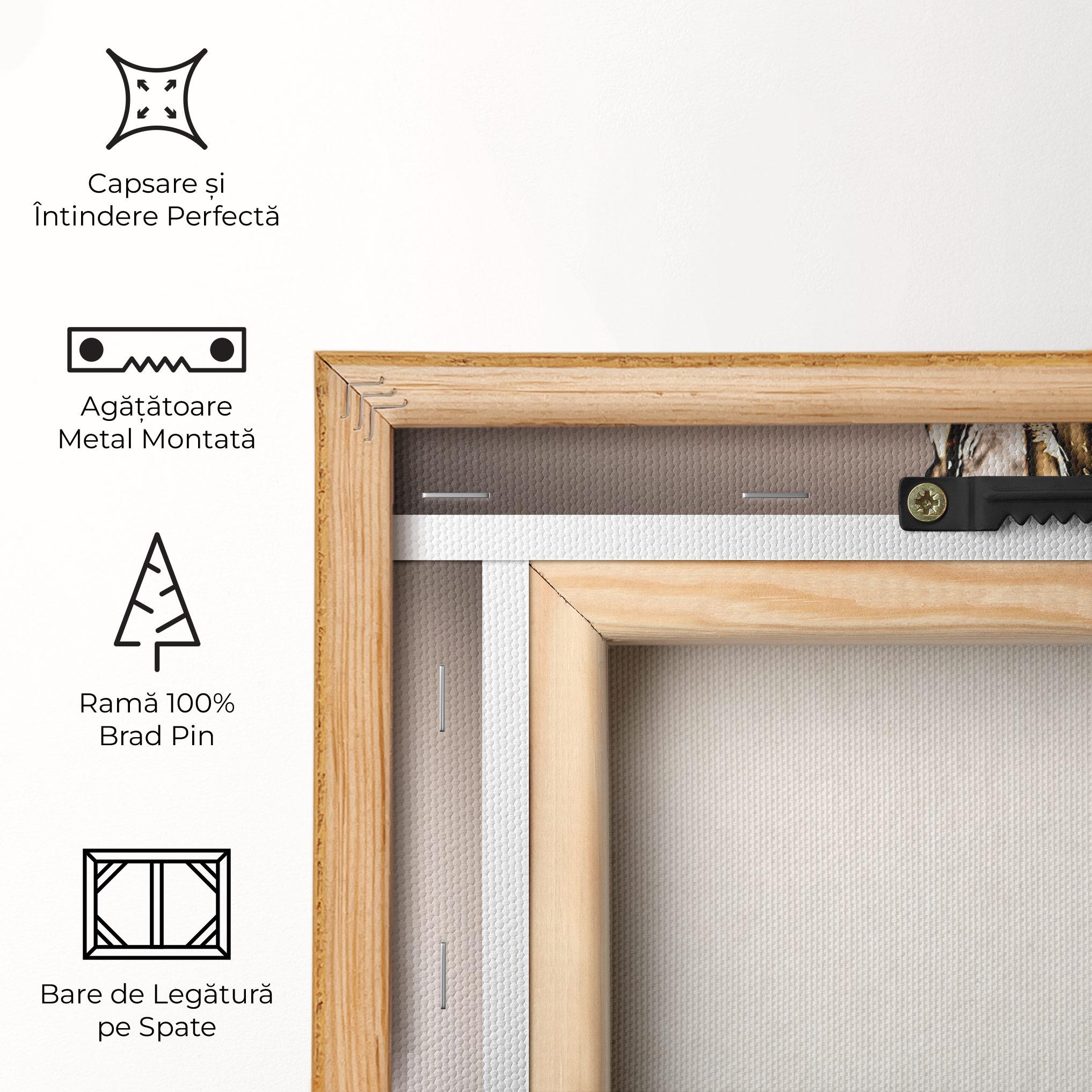 Tablou Canvas White Wine Splash mockup 5