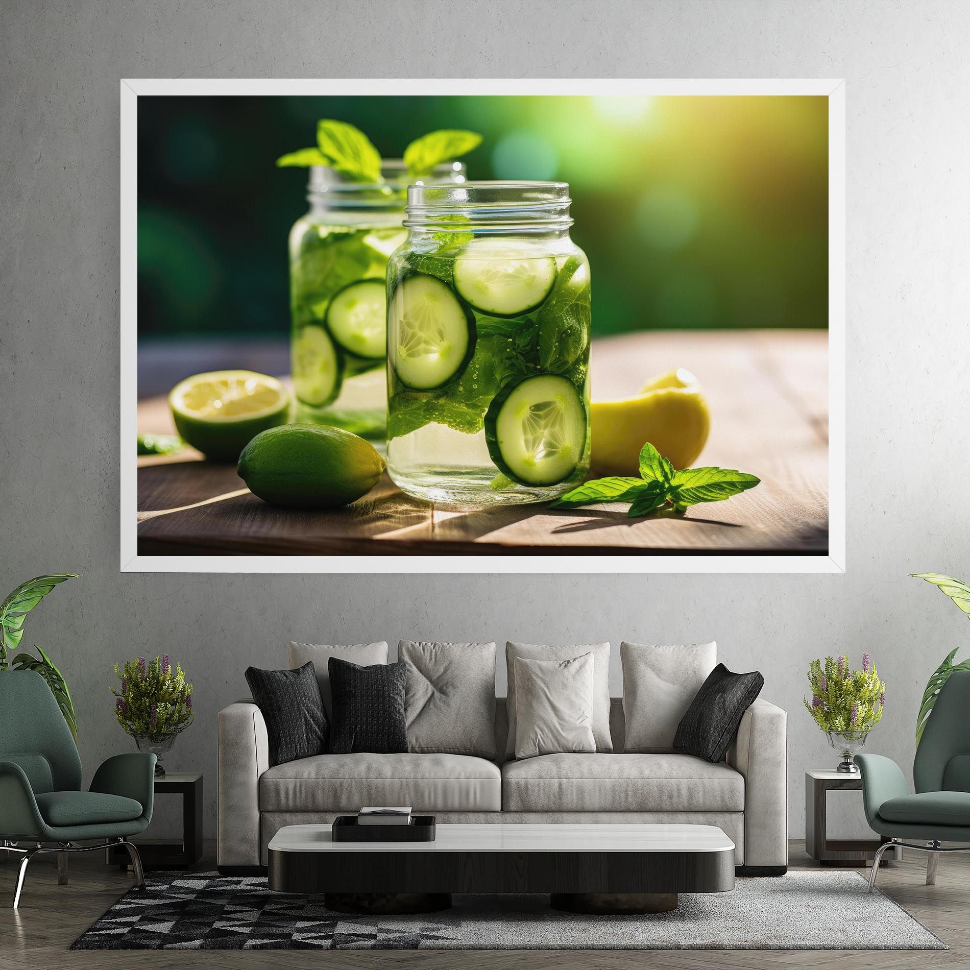 Cold Drink Cucumber mockup 7