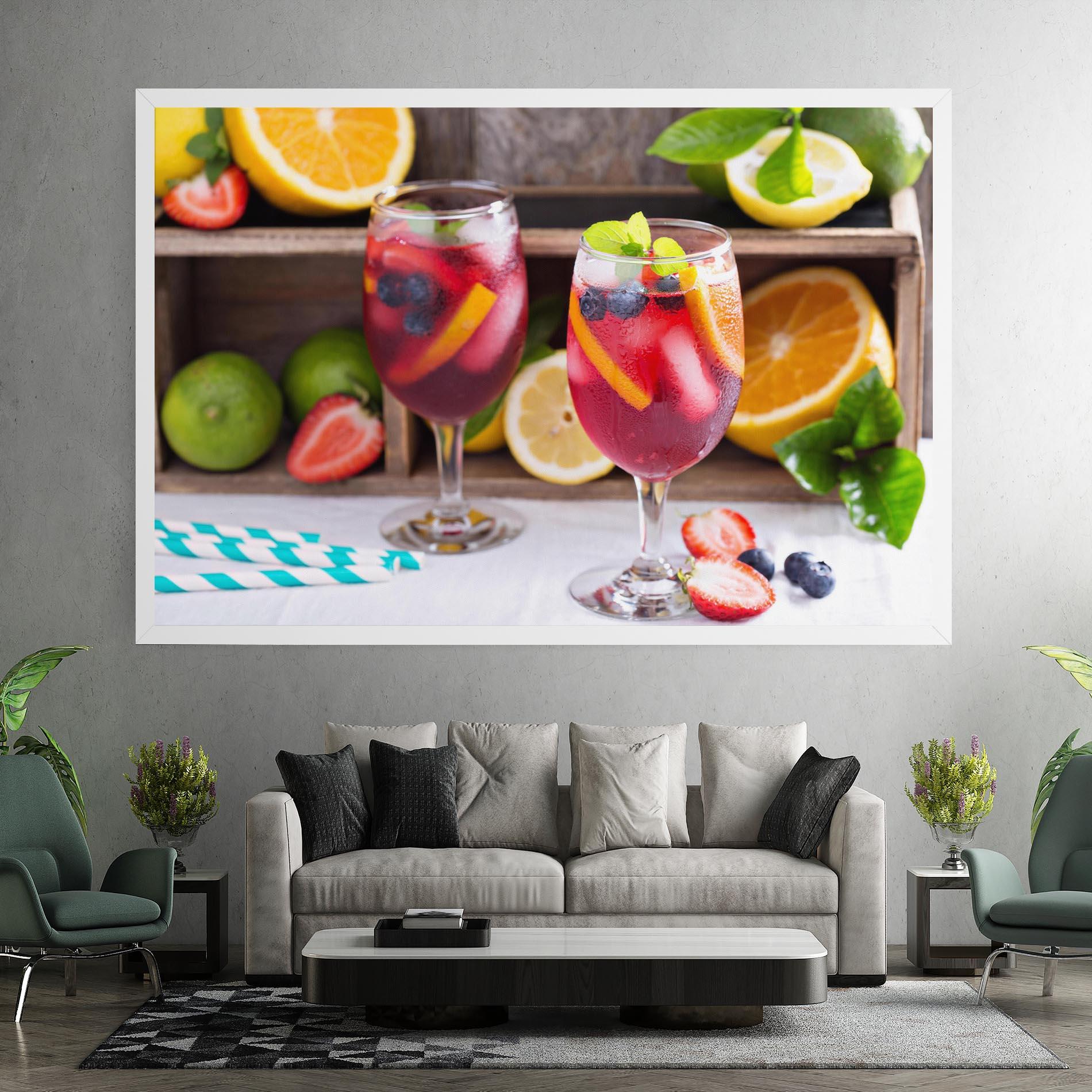 Tablou Canvas Colorful Summer Drink mockup 7