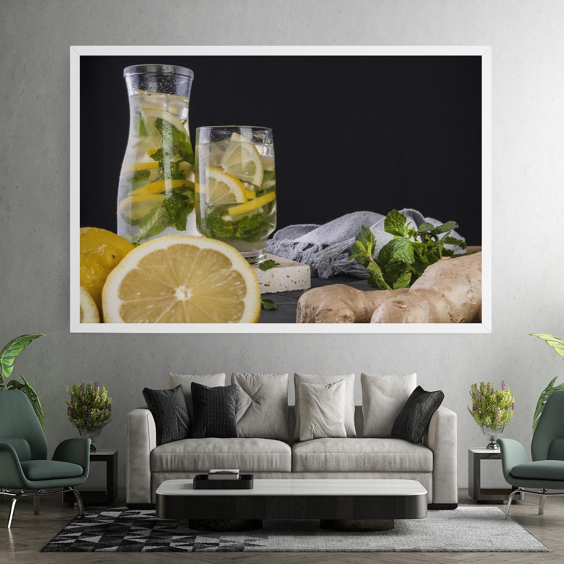 Tablou Canvas Ginger Lemonade mockup 7