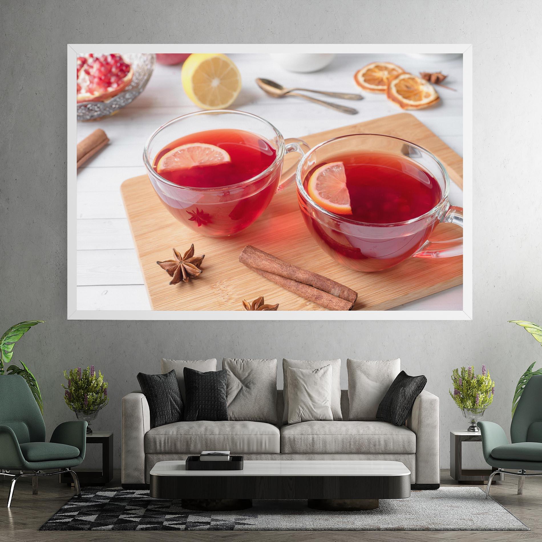 Tablou Canvas Pomegranate Lemon mockup 7