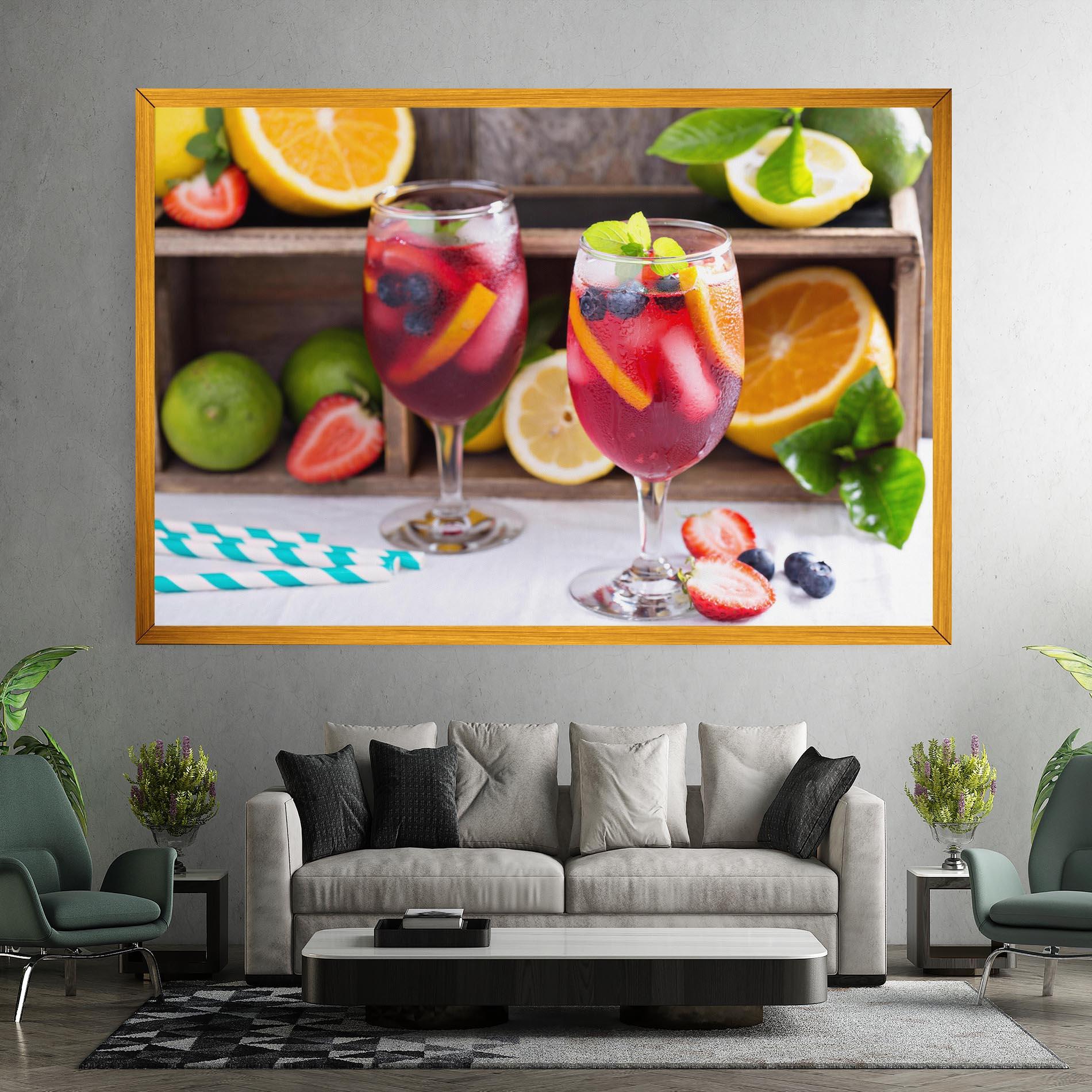 Tablou Canvas Colorful Summer Drink mockup 7