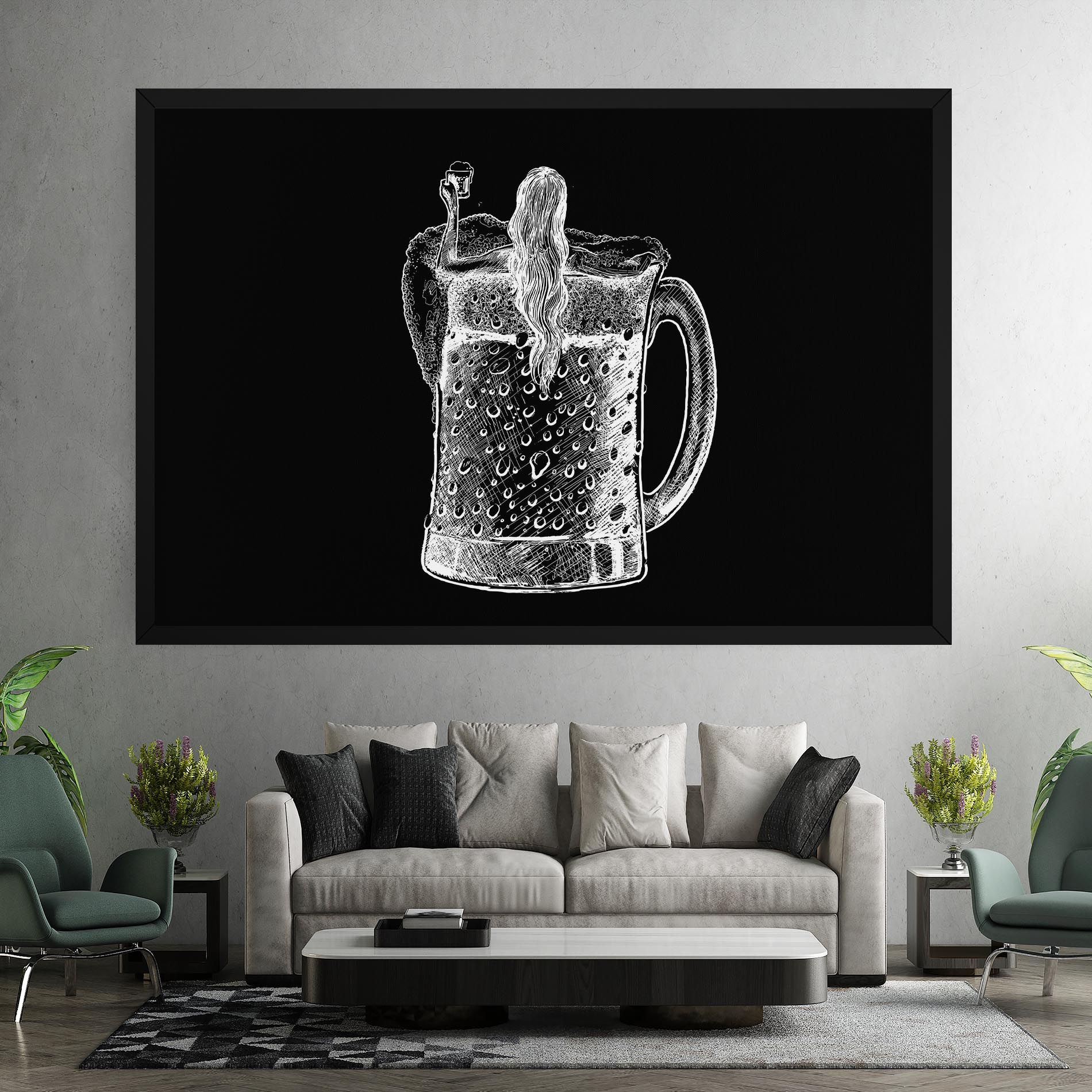 Beer Woman mockup 7