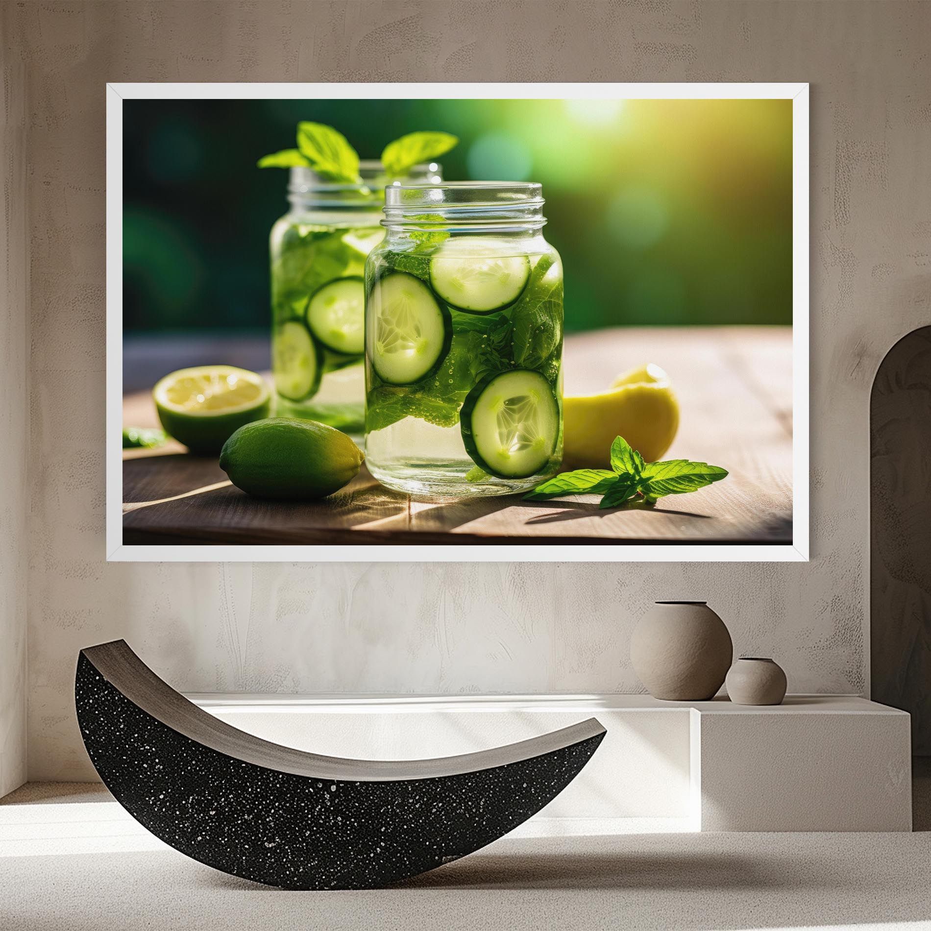 Cold Drink Cucumber mockup 8